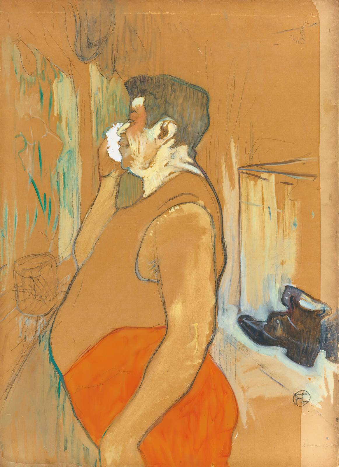 Toulouse-Lautrec Washing Wall Art