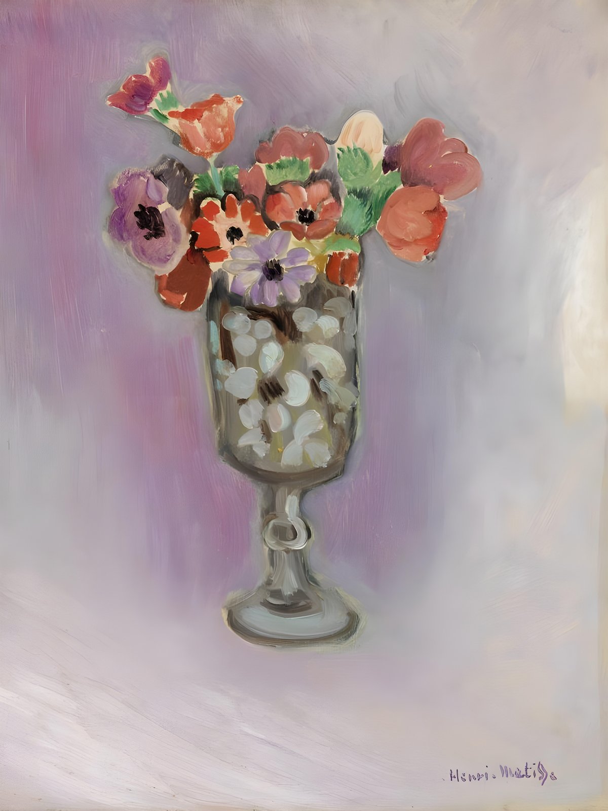 Vibrant Floral Still Life Wall Art