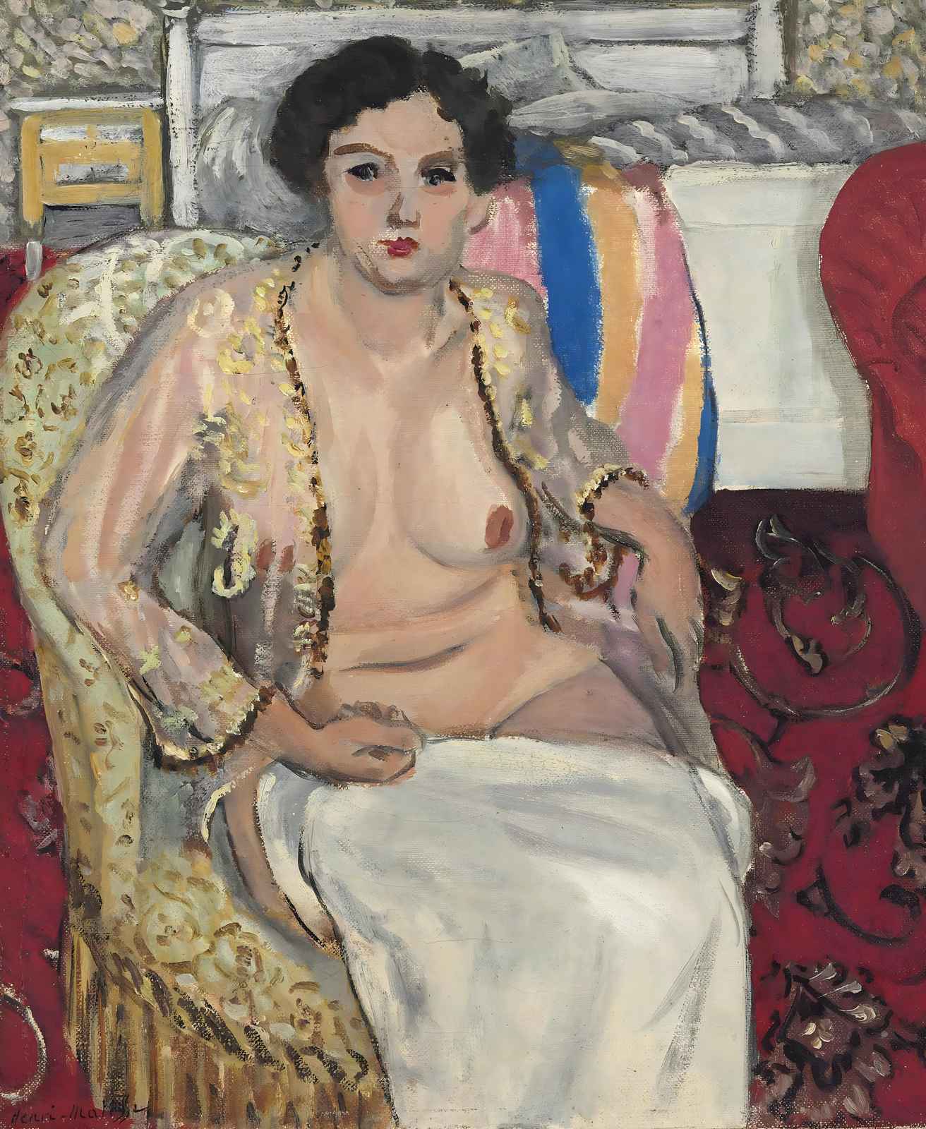 Matisse Seated Nude Wall Art