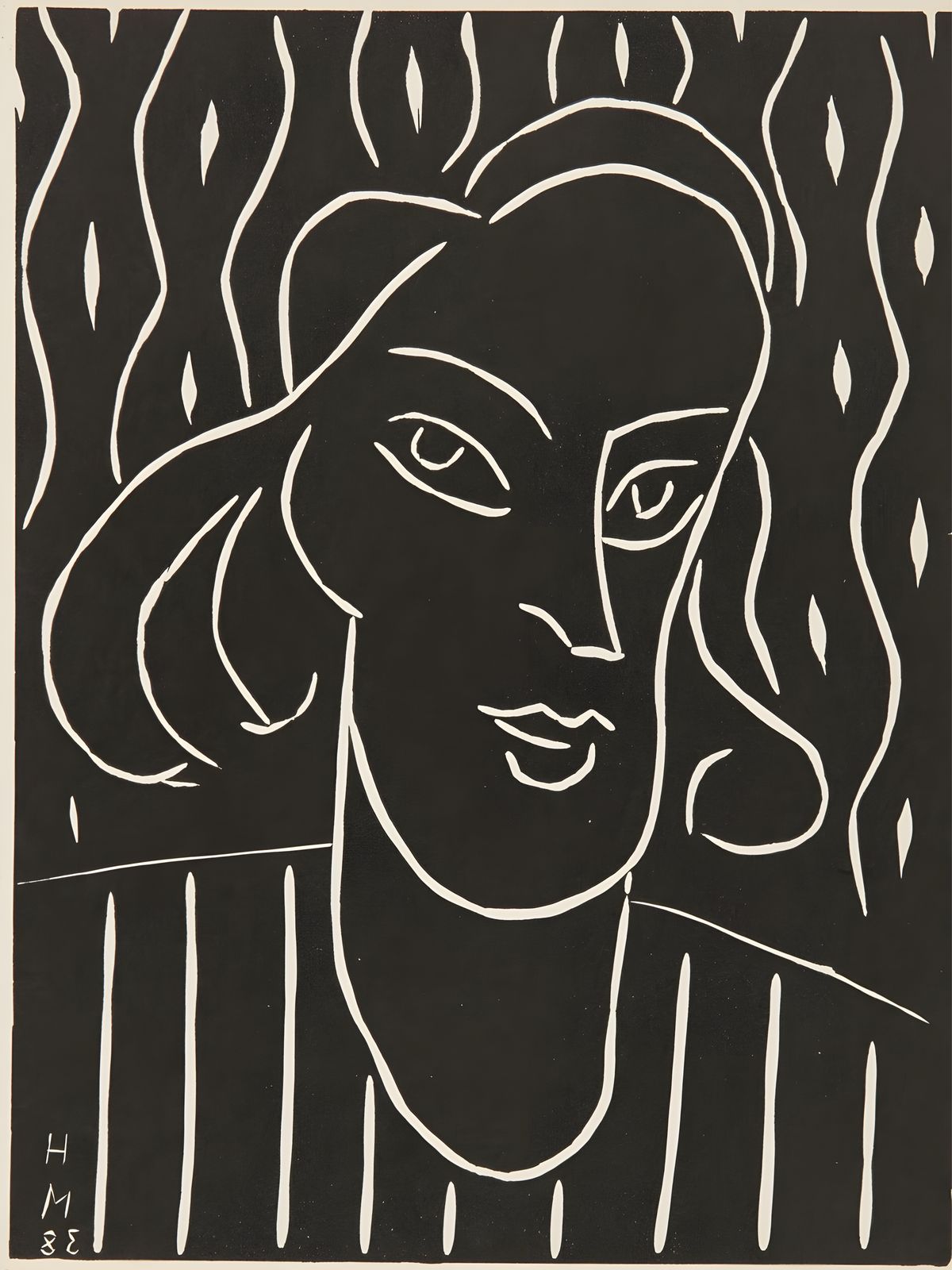 Modern Portrait of a Woman Wall Art