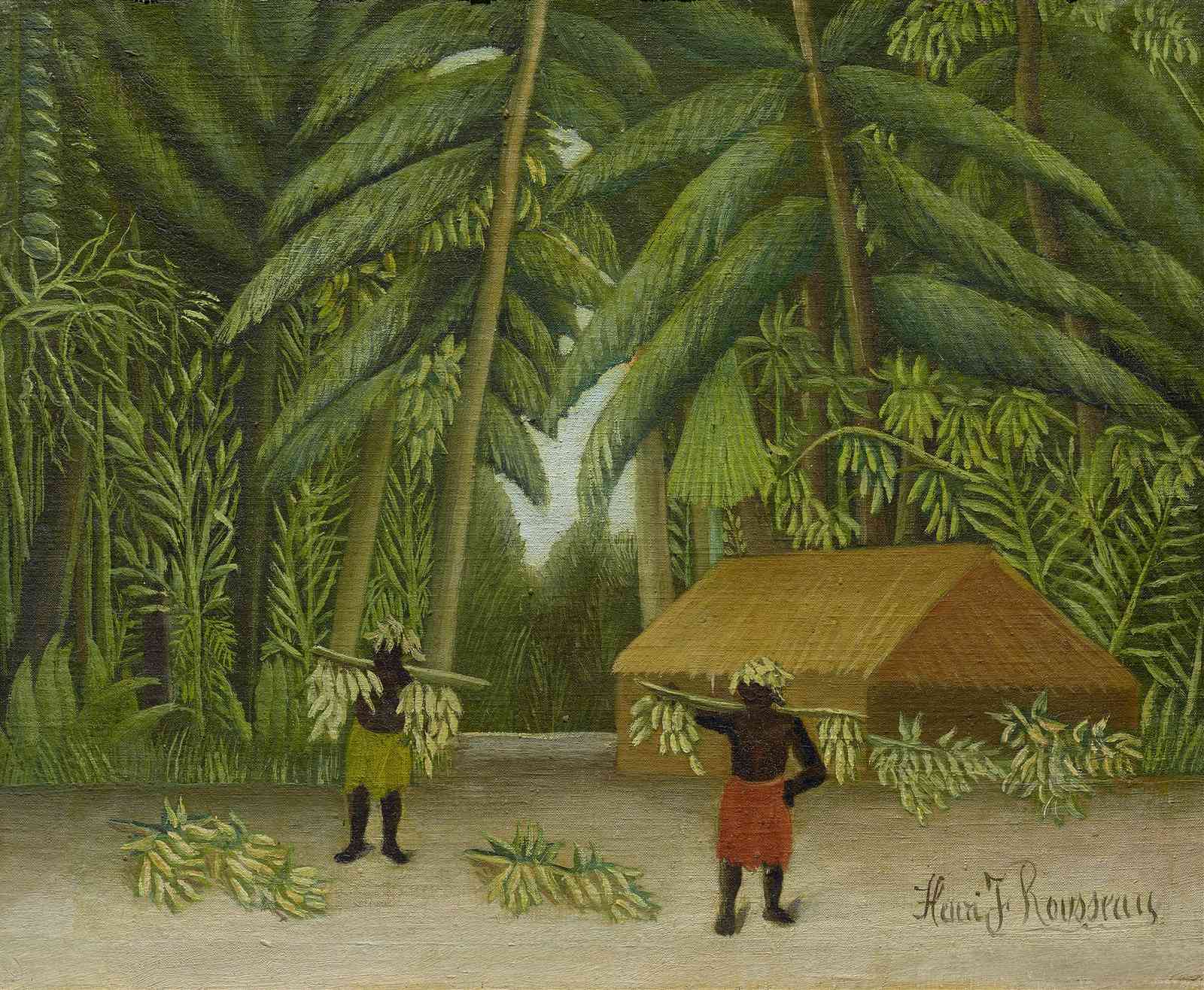 Tropical Banana Harvest Wall Art