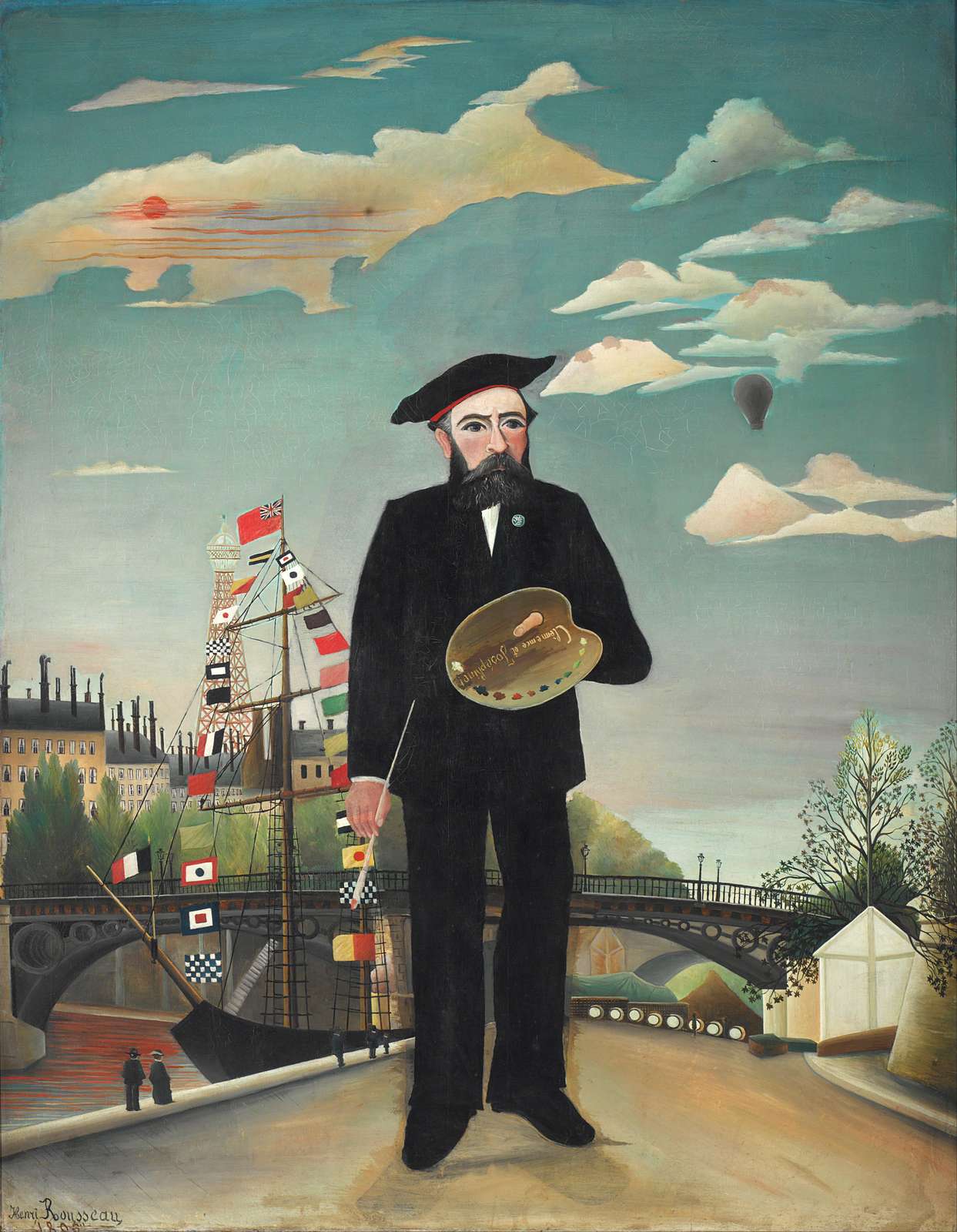 Henri Rousseau "The Ship" Wall Art