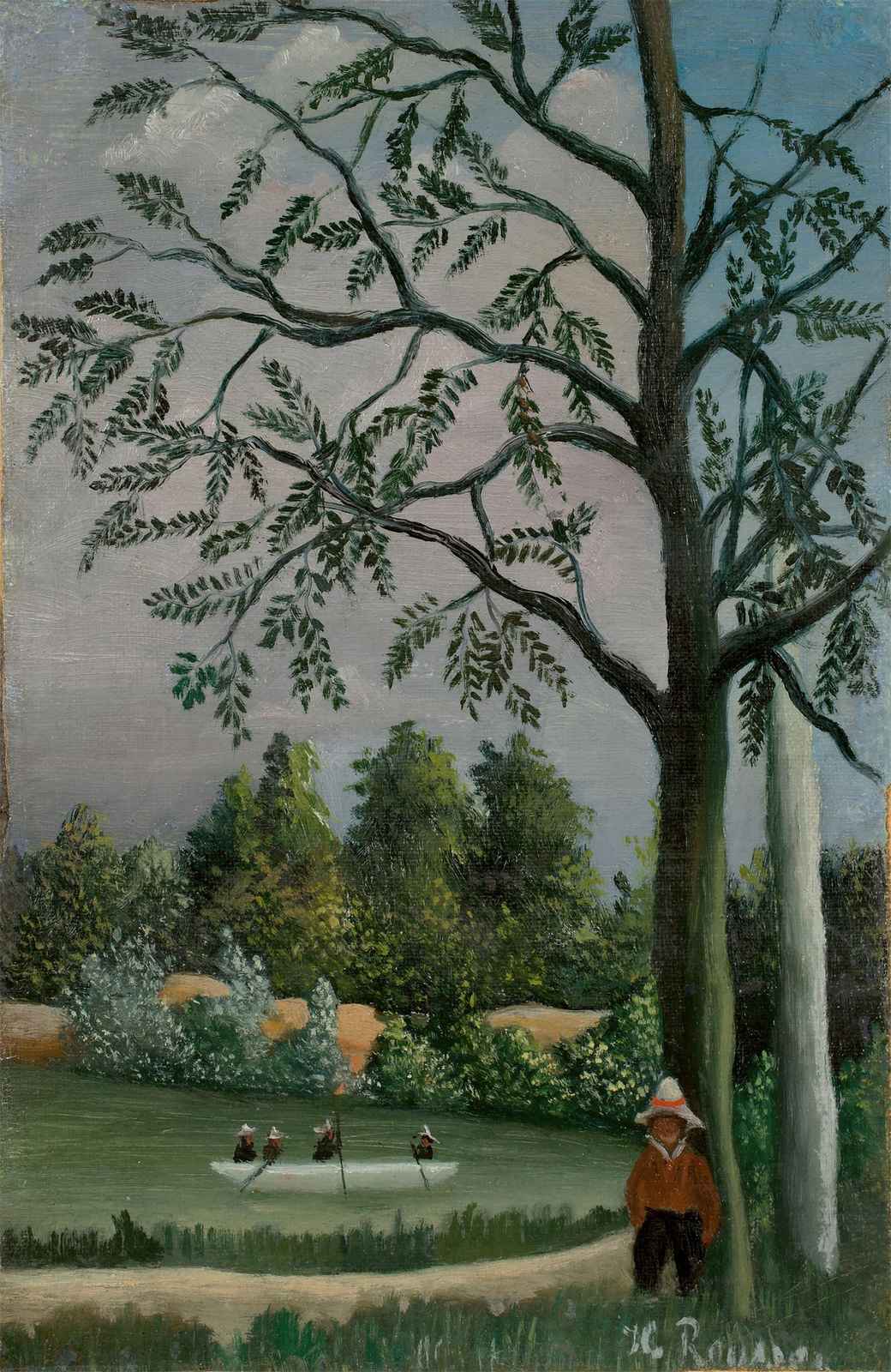 Serene Riverside Escape Wall Art