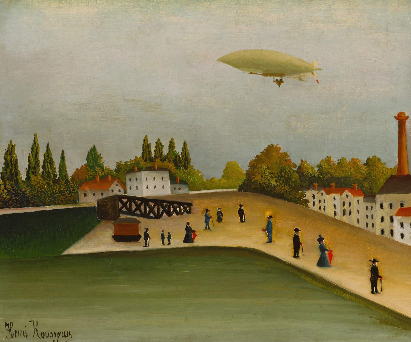 Voyage to the Unknown Blimp Wall Art