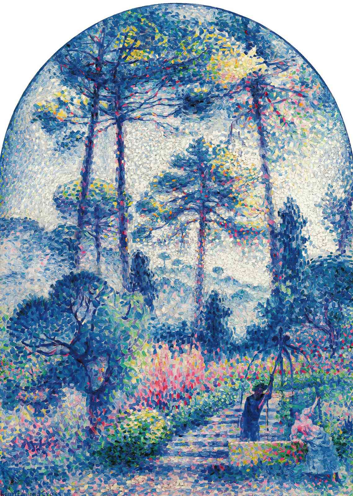 Impressionist Garden Serenity Wall Art