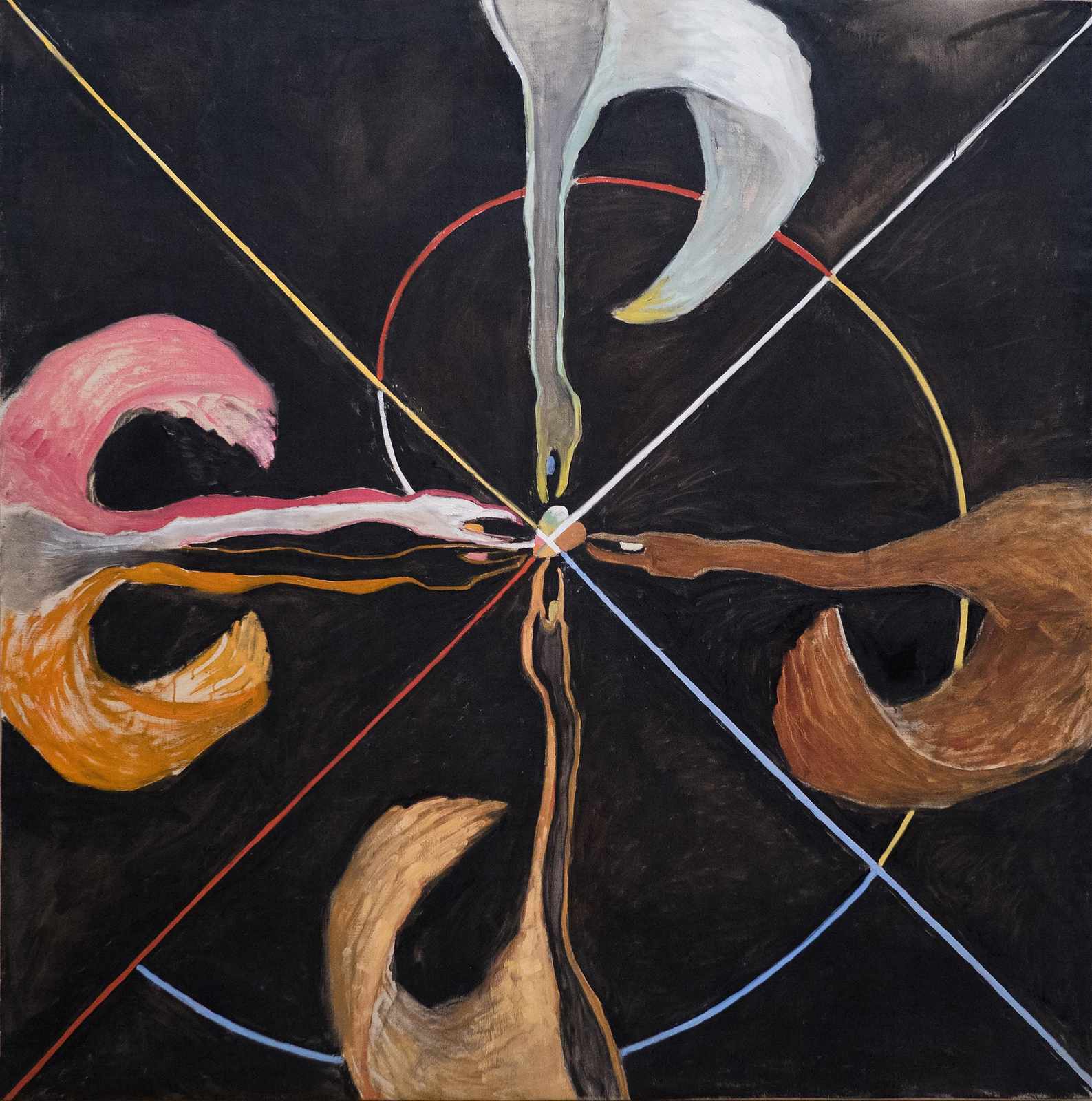 Abstract Swirls & Lines Wall Art