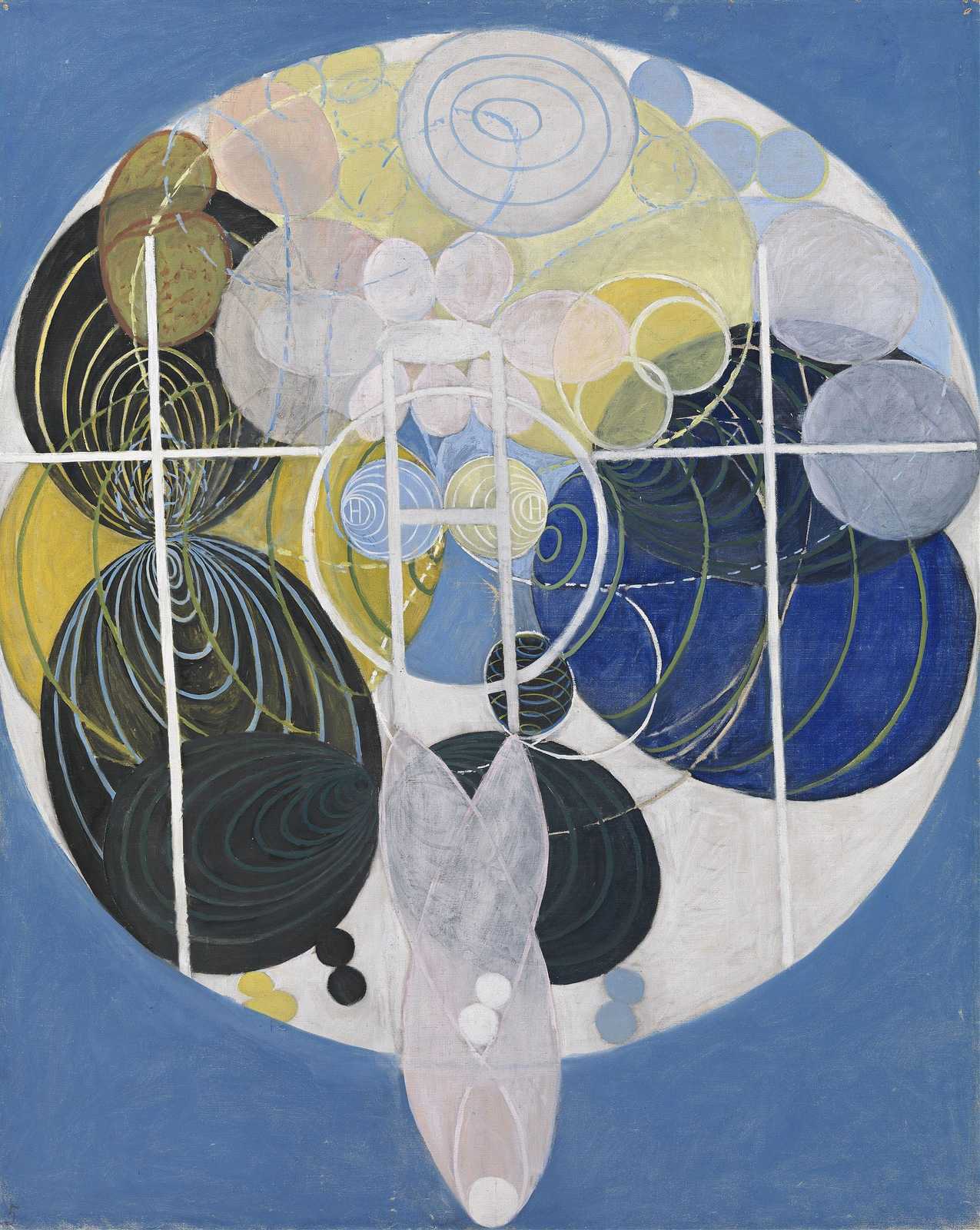 Mystical Circles Abstract Wall Art