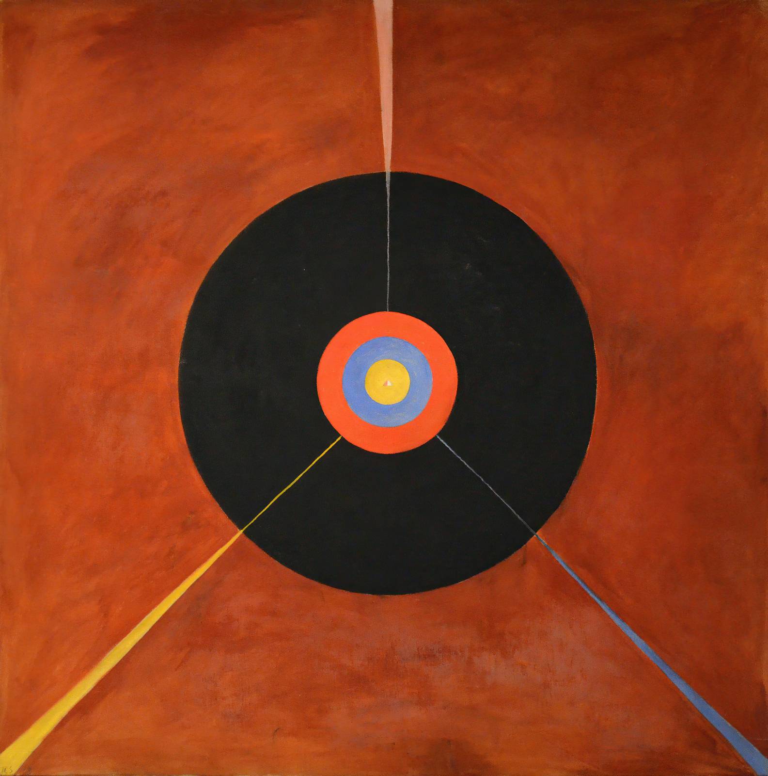 Vibrant Geometric Target Wall Art