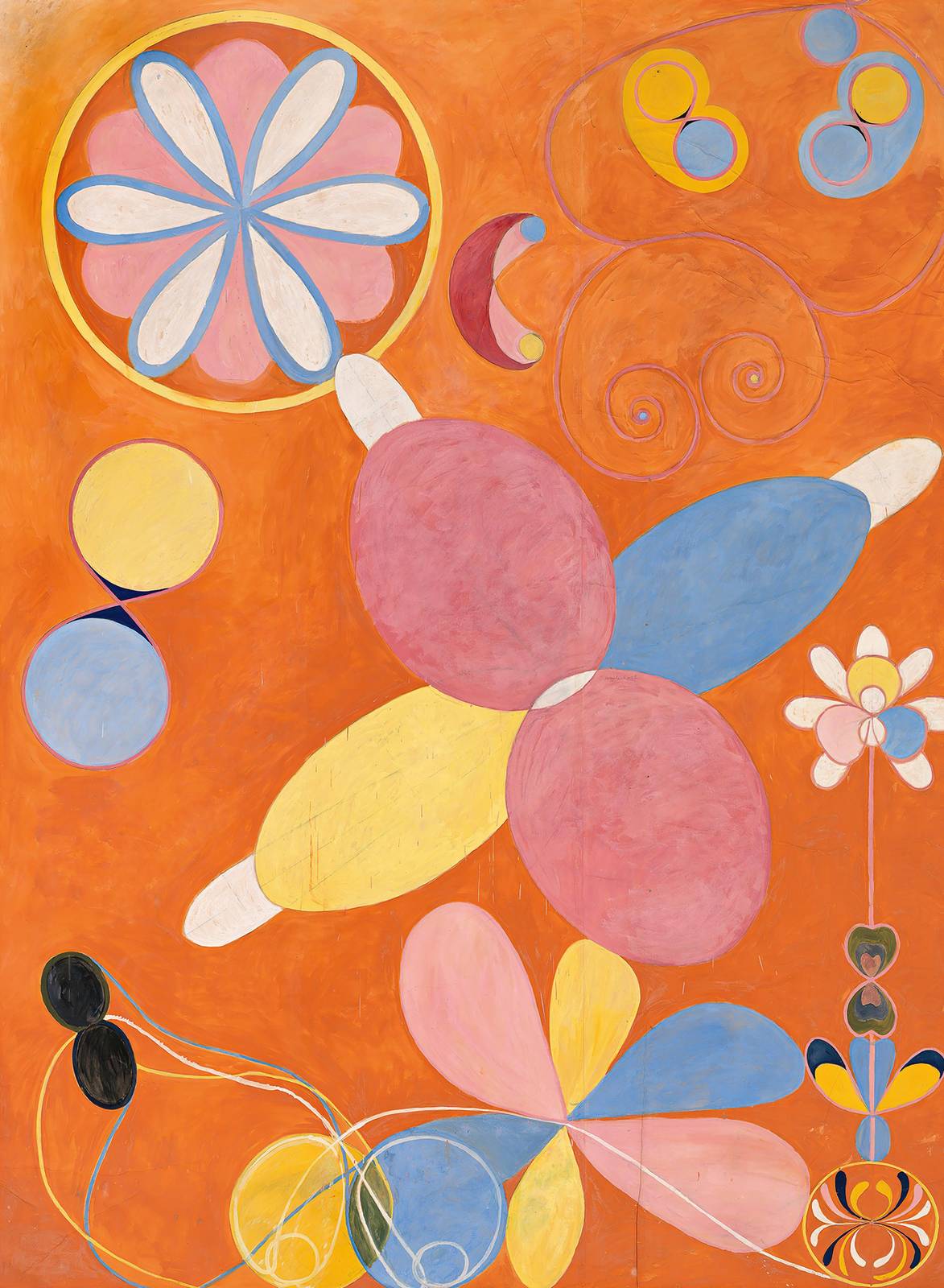 Vibrant Abstract Floral Wall Art