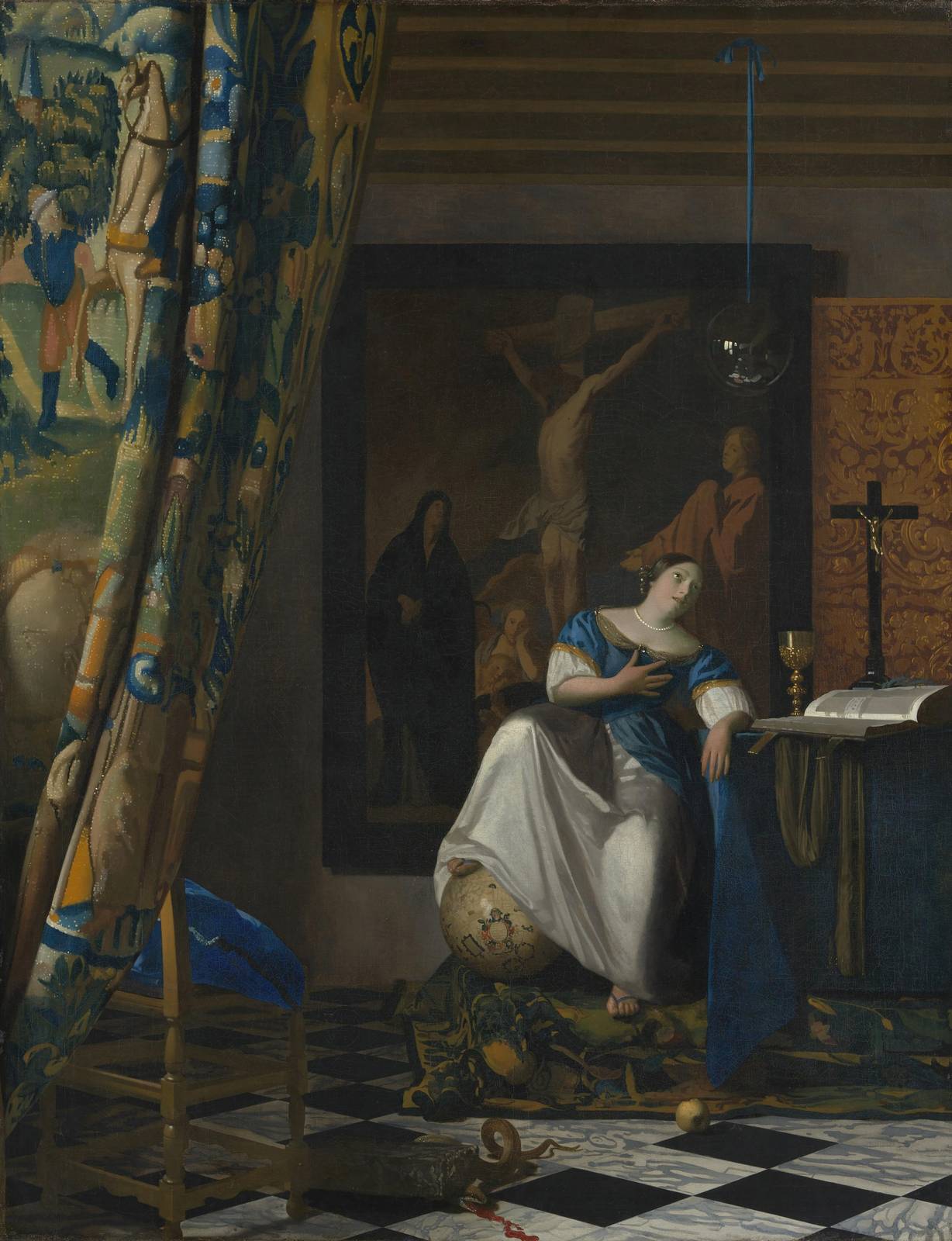 Allegory of Faith Baroque Wall Art