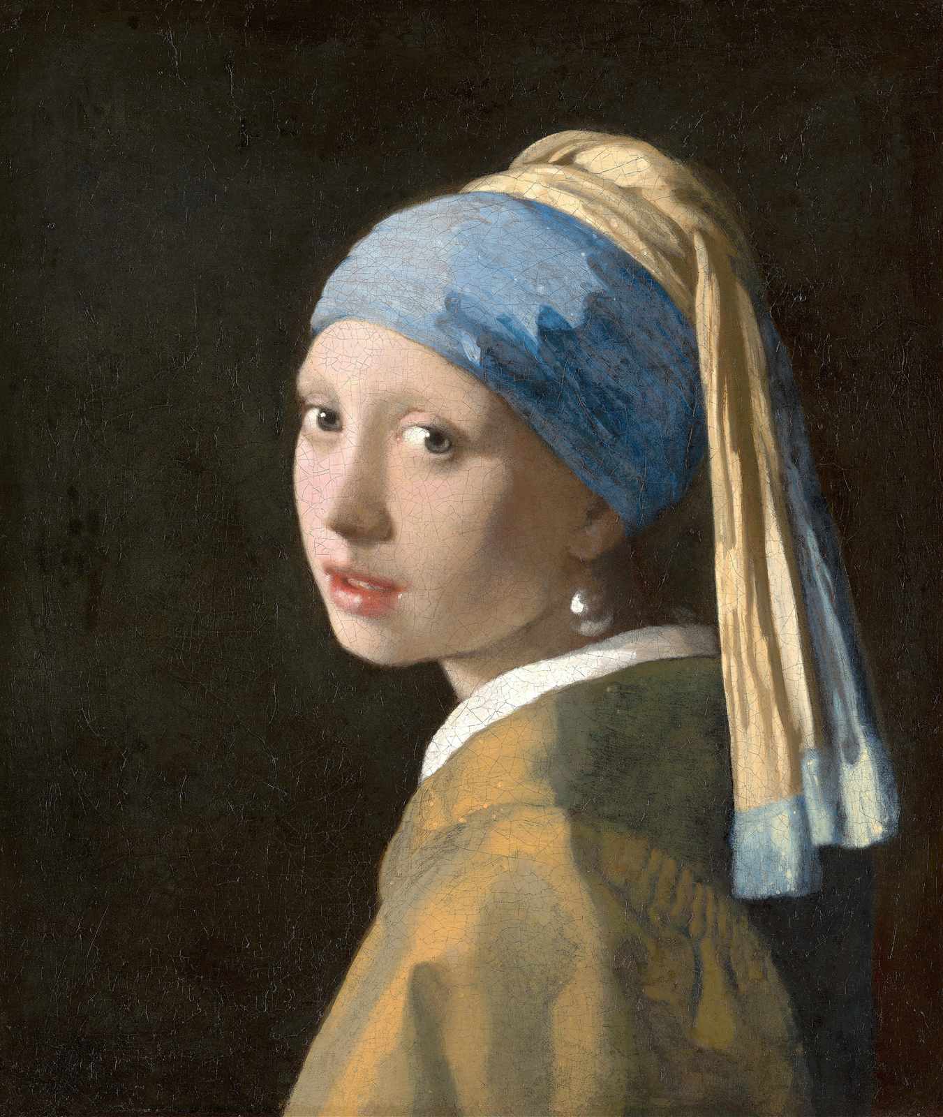 Girl with a Pearl Earring Masterpiece Wall Art
