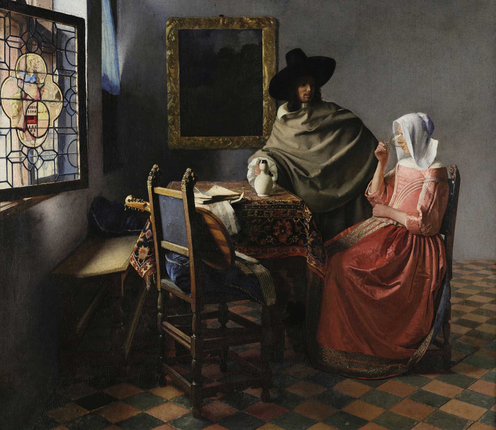The Love Letter Vermeer Wall Art