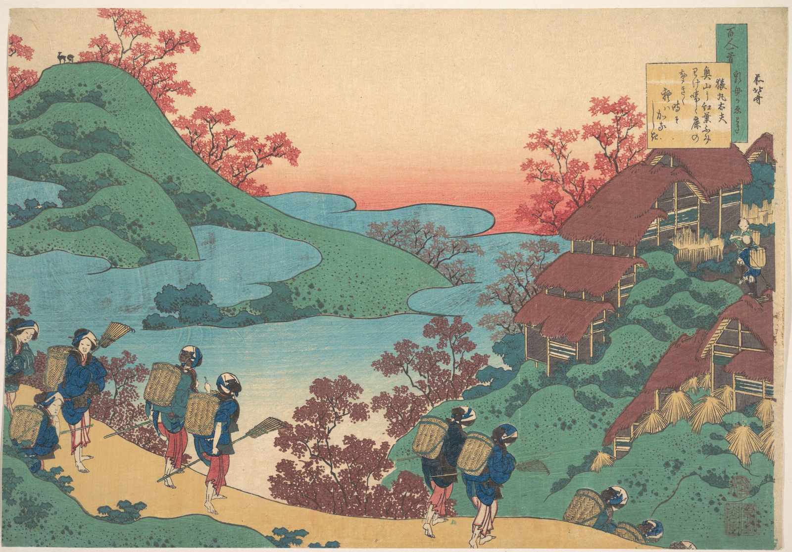 Serene Japanese Landscape Travelers Wall Art