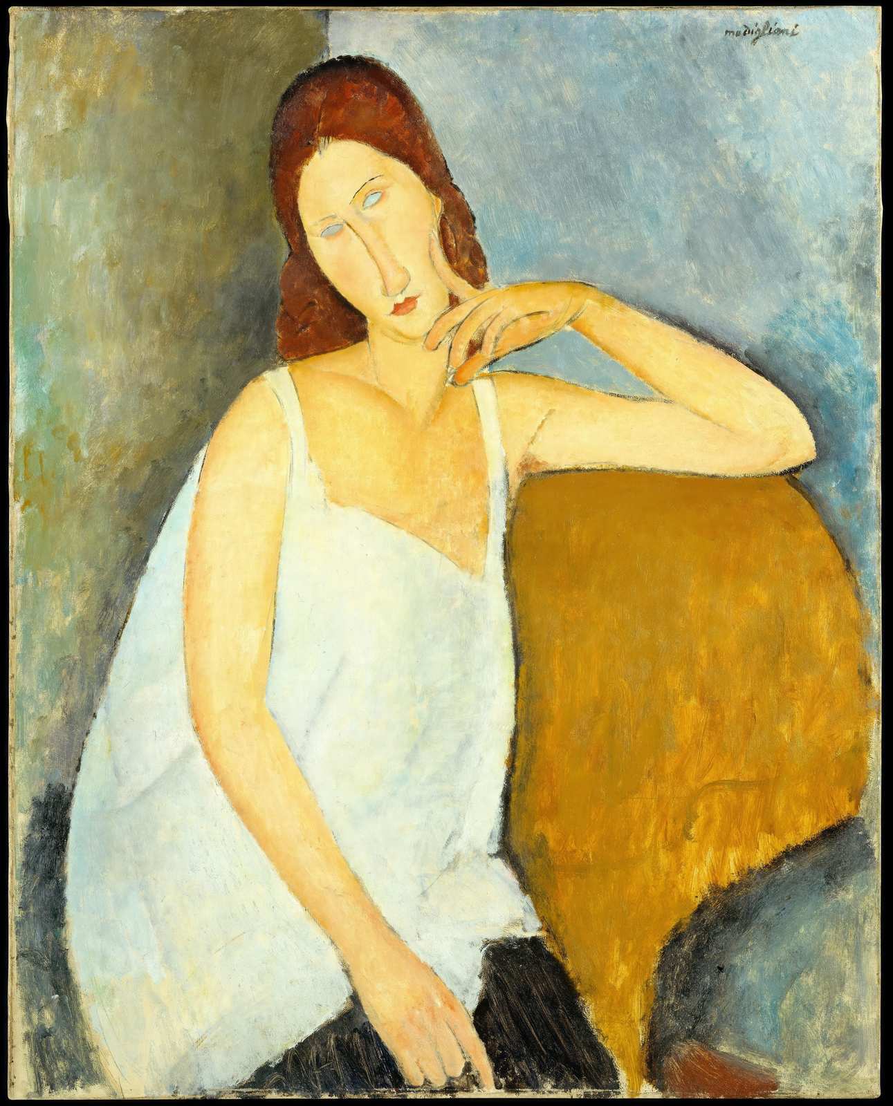 Modigliani Portrait of Woman Wall Art - Fine Art Decor