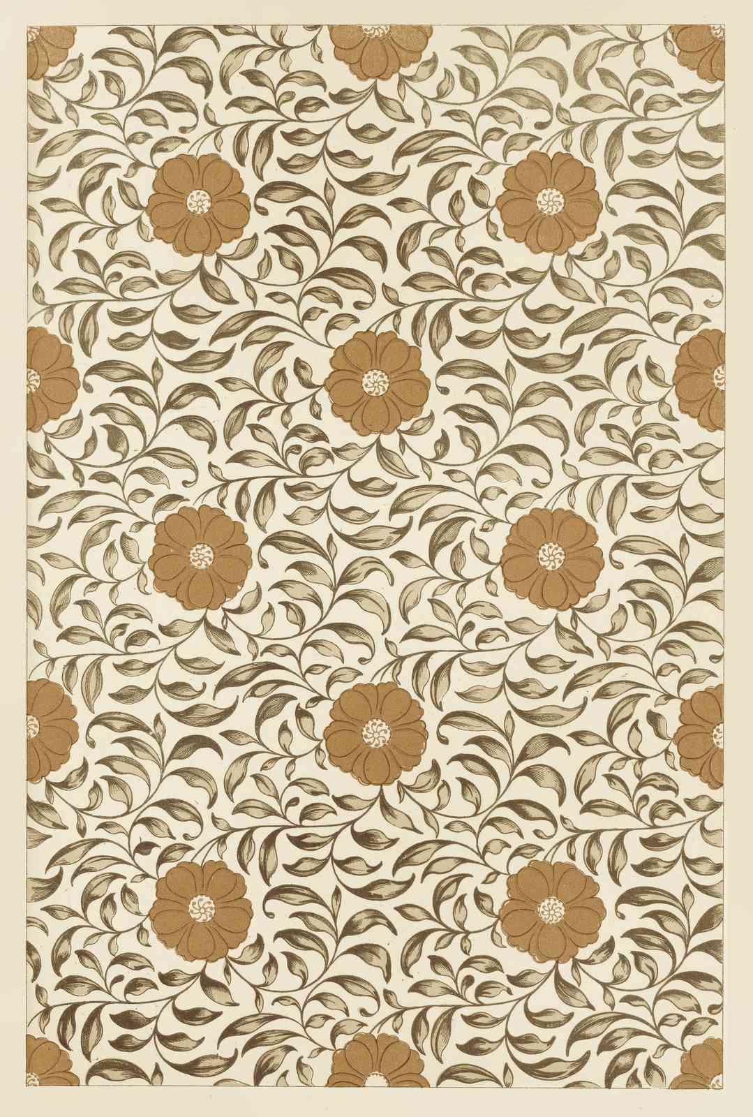 Vintage Floral Garden Wall Art