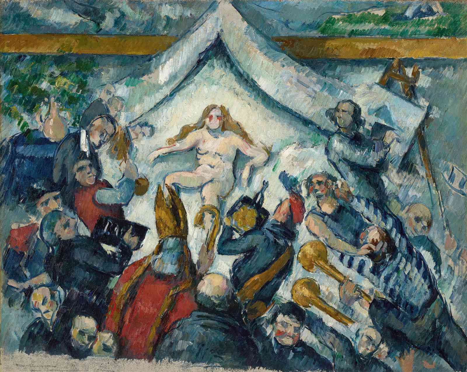 Provincial Life by Cezanne Wall Art