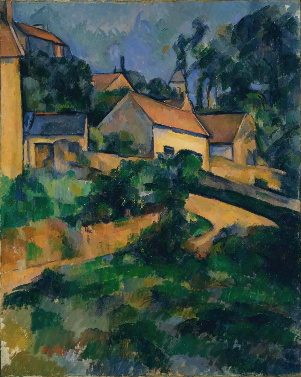 Impressionist Landscape Oil Painting Wall Art