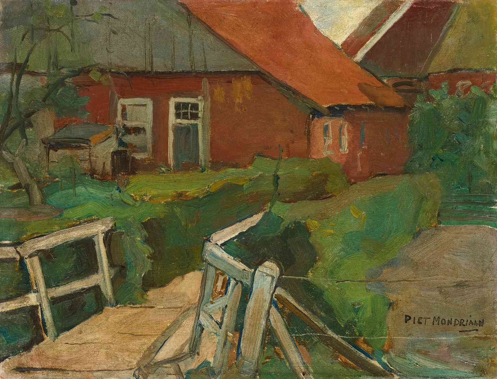 Piet Mondrian Dutch Farmhouse Wall Art