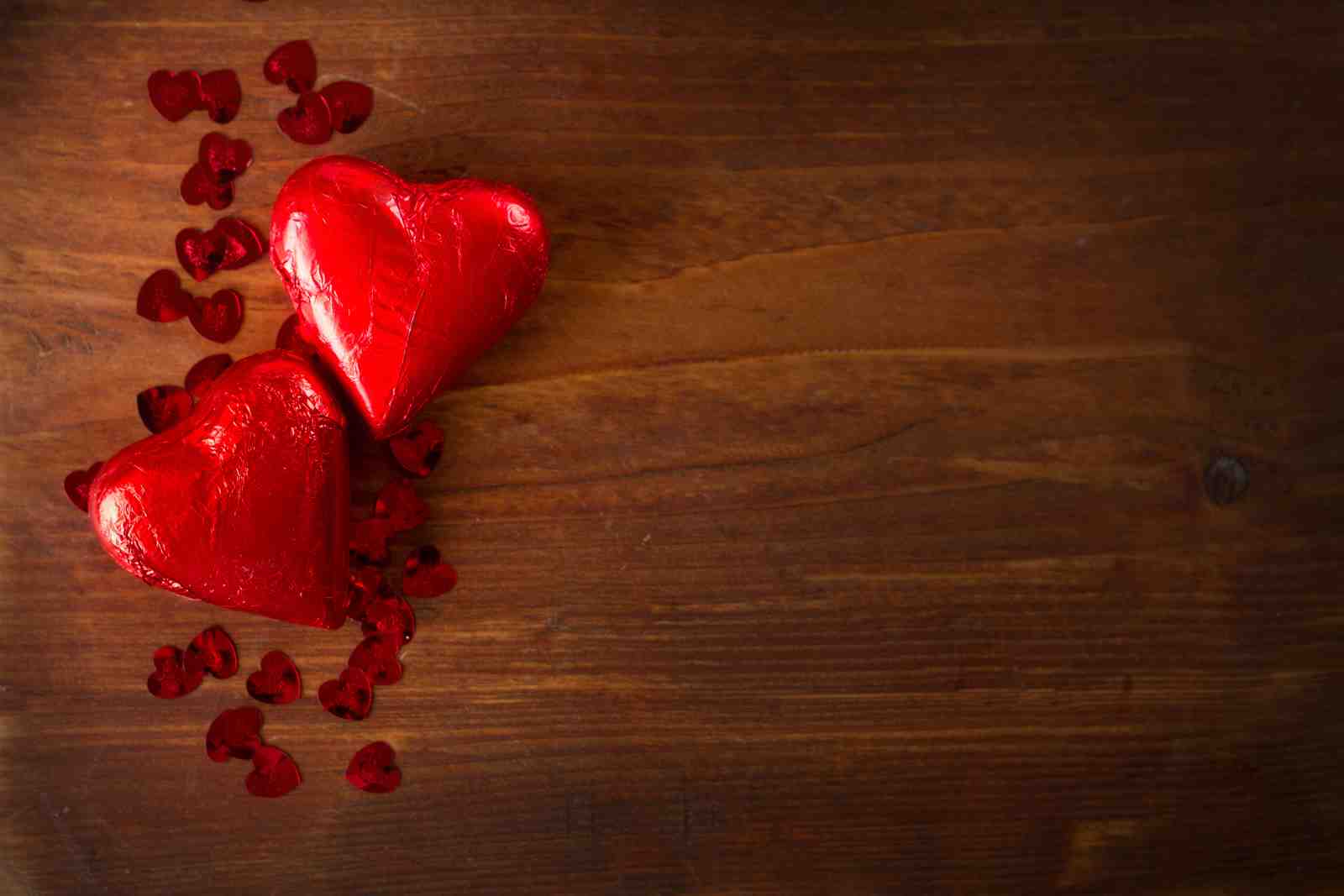 Red Hearts Valentine's Day Wall Art