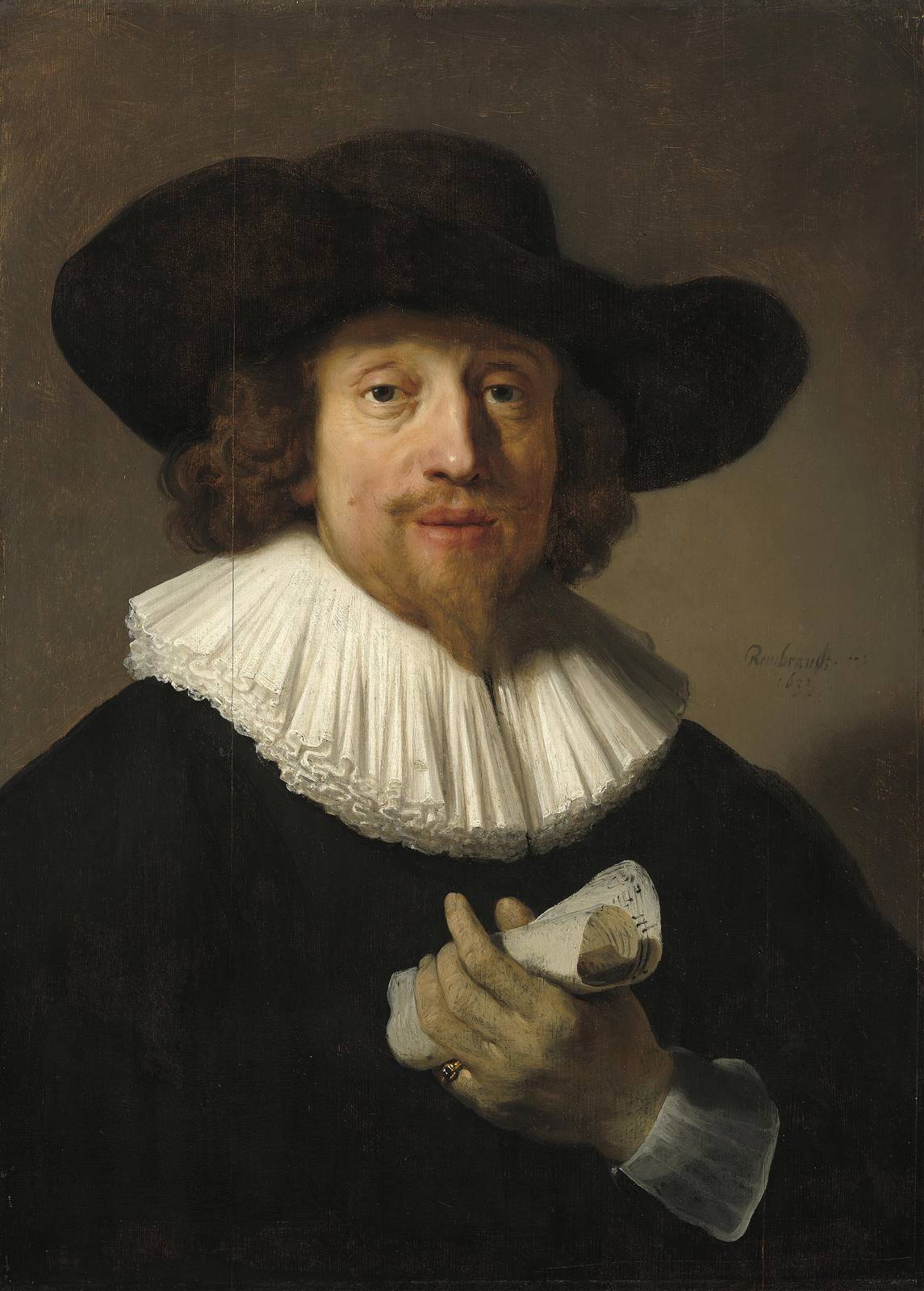 Rembrandt's Portrait of a Man Wall Art