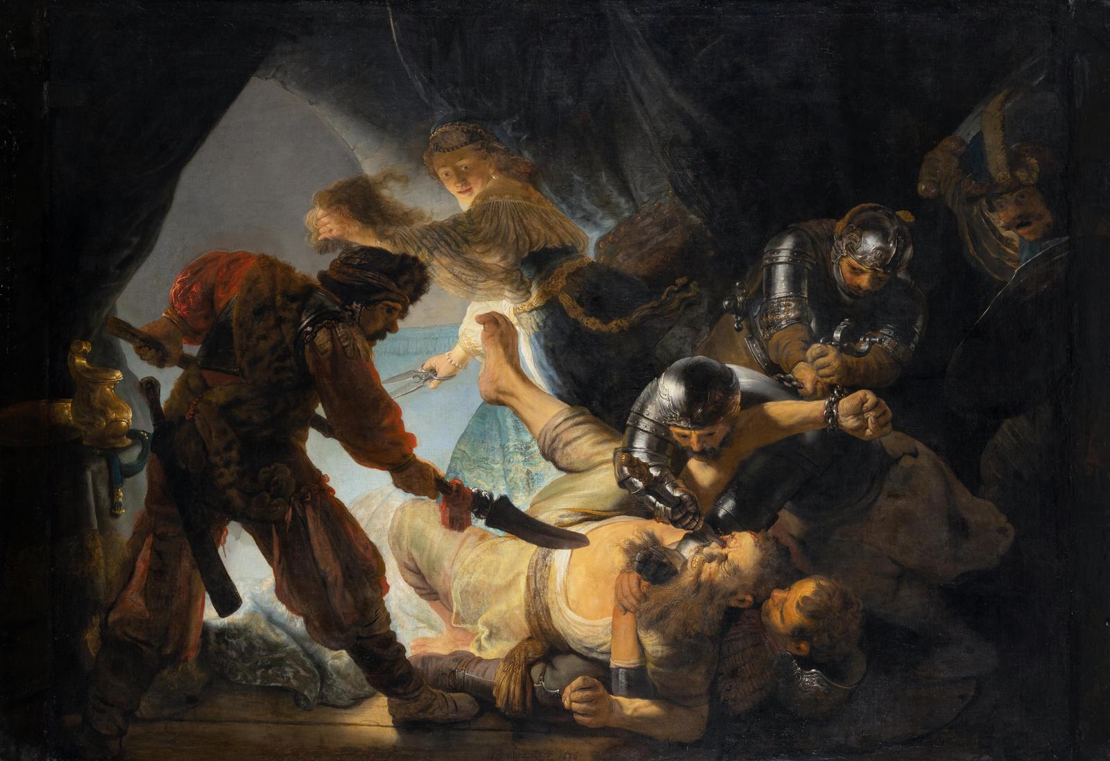 Rembrandt's The Sacrifice of Isaac Wall Art
