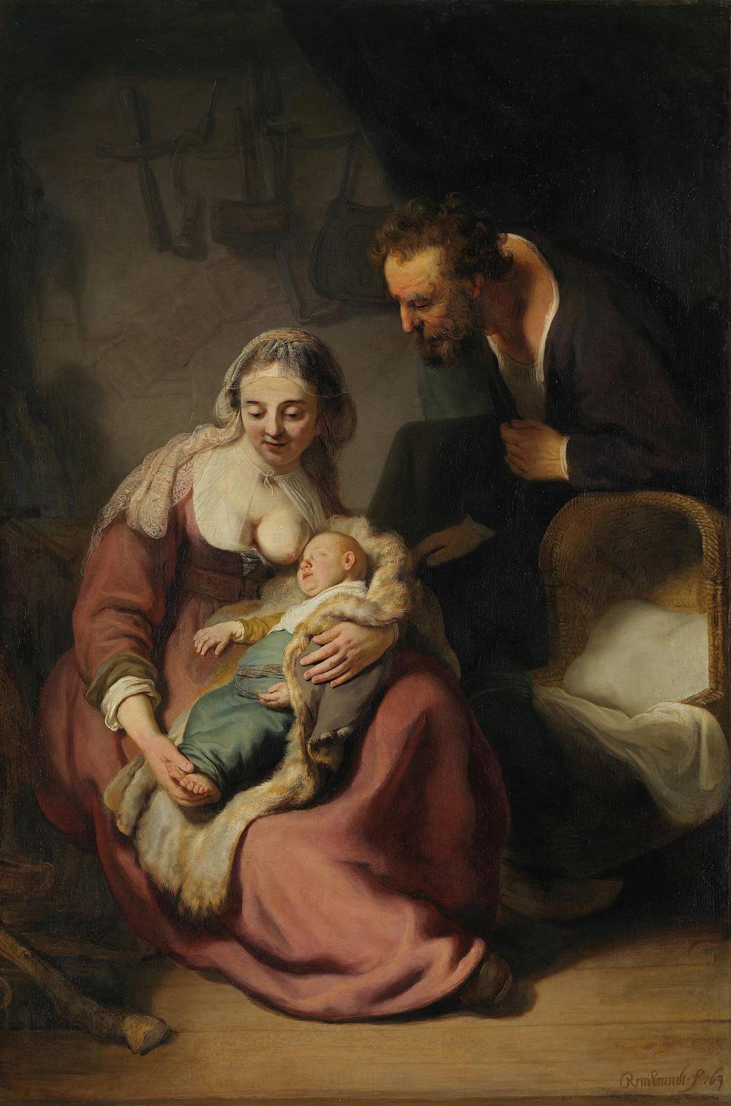 Rembrandt's Holy Family: Timeless Wall Art