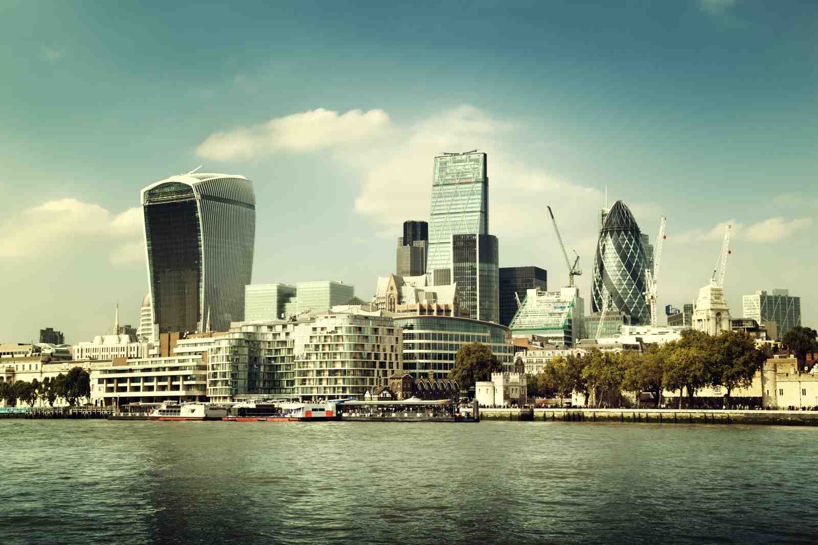 Iconic London Skyline Wall Art