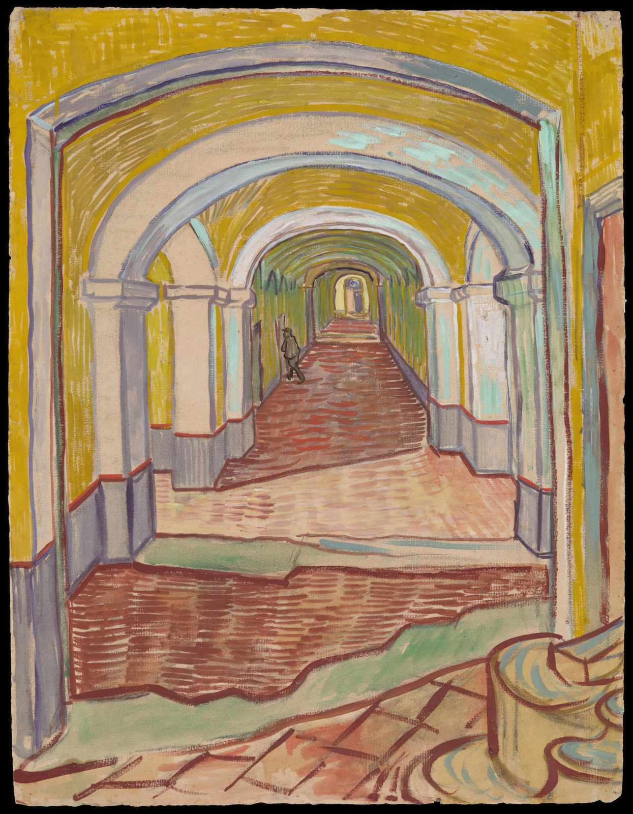 Van Gogh's Arles Corridor Wall Art