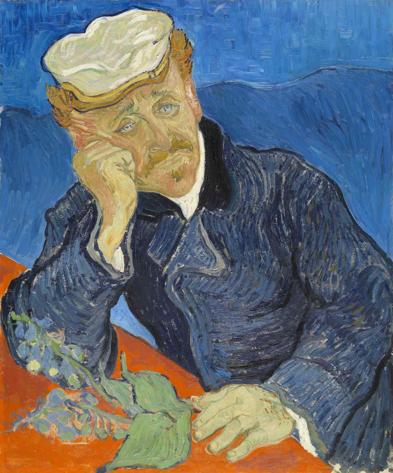 Van Gogh Portrait "The Portrait of Dr. Gachet" Wall Art