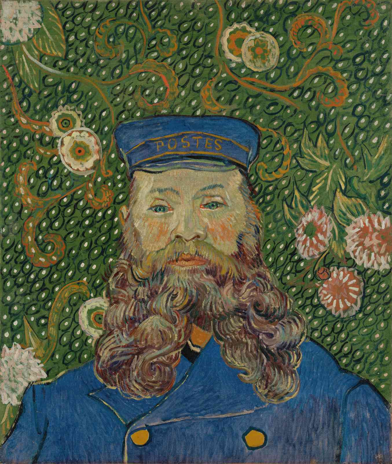 Van Gogh Postman Portrait Wall Art