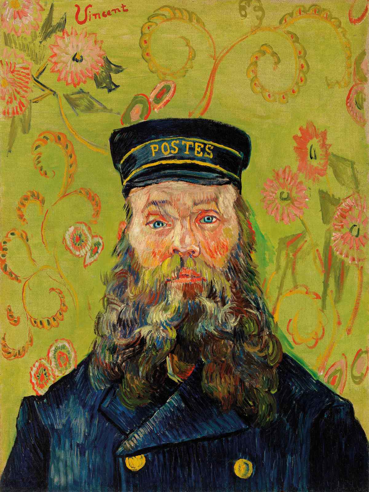 Van Gogh Postman Portrait Wall Art