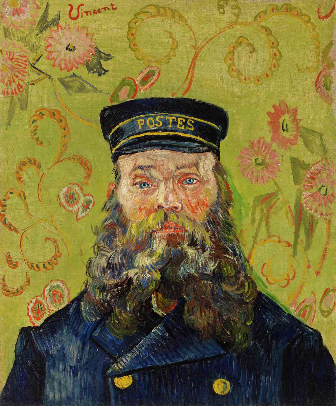 Van Gogh Postman Portrait Wall Art