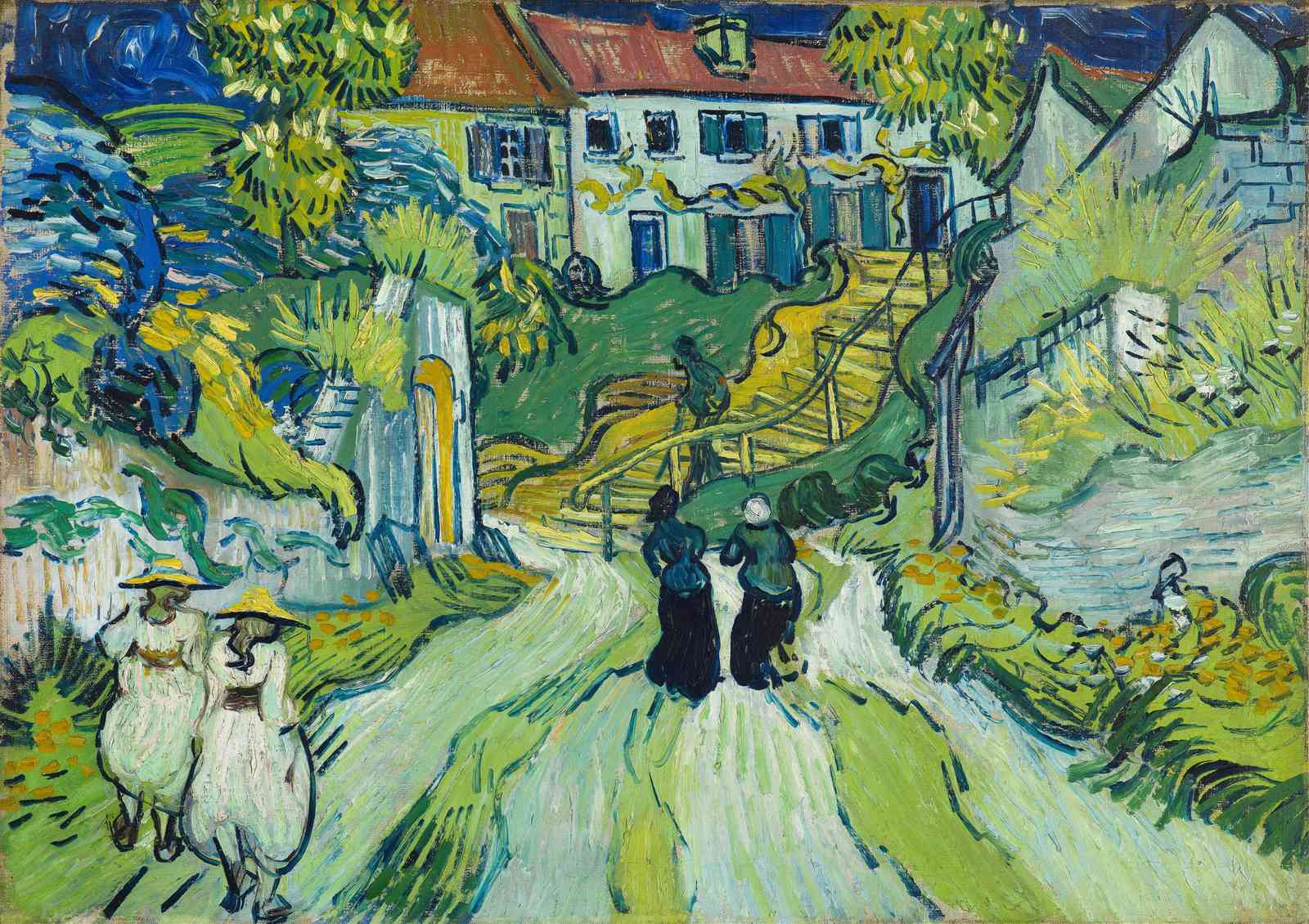 Vincent Van Gogh Garden Path Wall Art