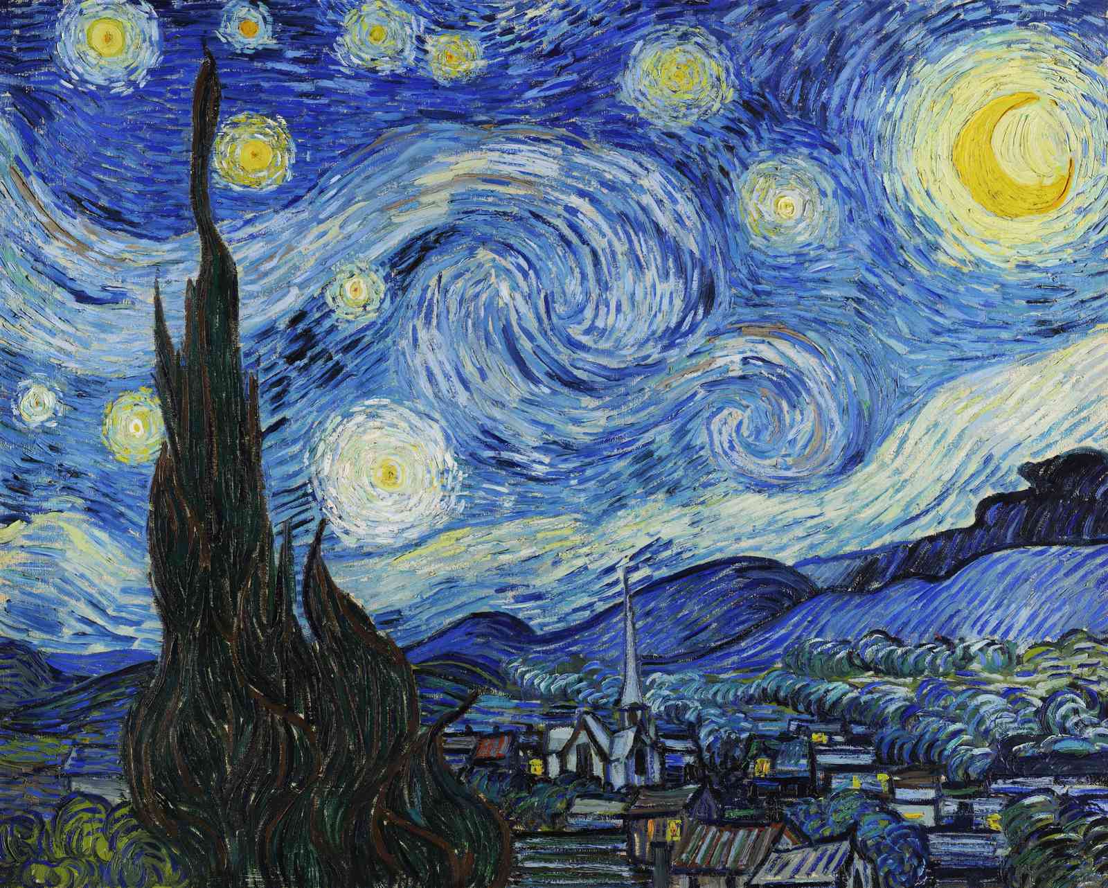 Van Gogh Starry Night Wall Art Wall Art
