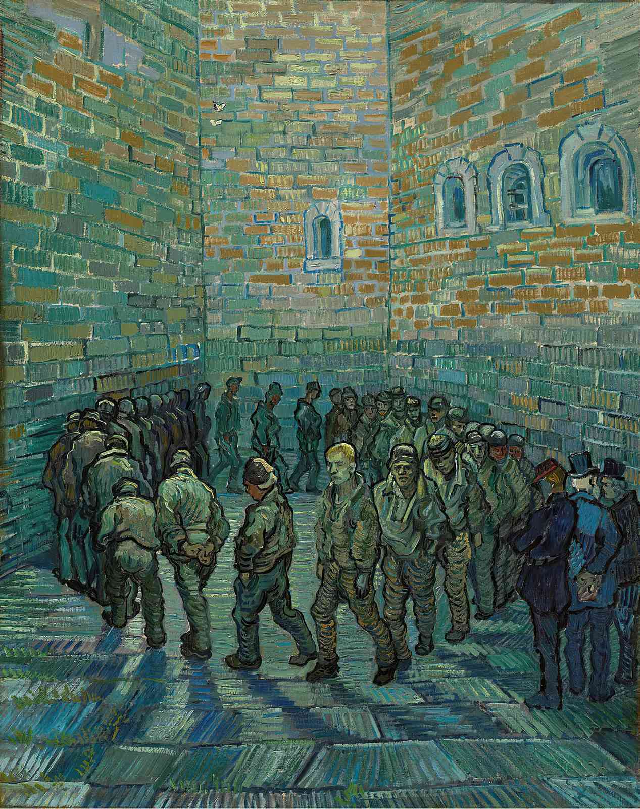 The Prisoners' Round Vincent Van Gogh Wall Art