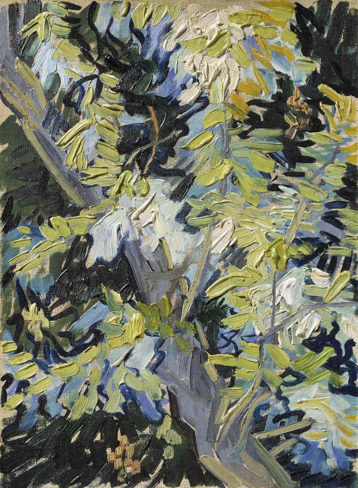 Impressionist Foliage Abstract Wall Art Wall Art