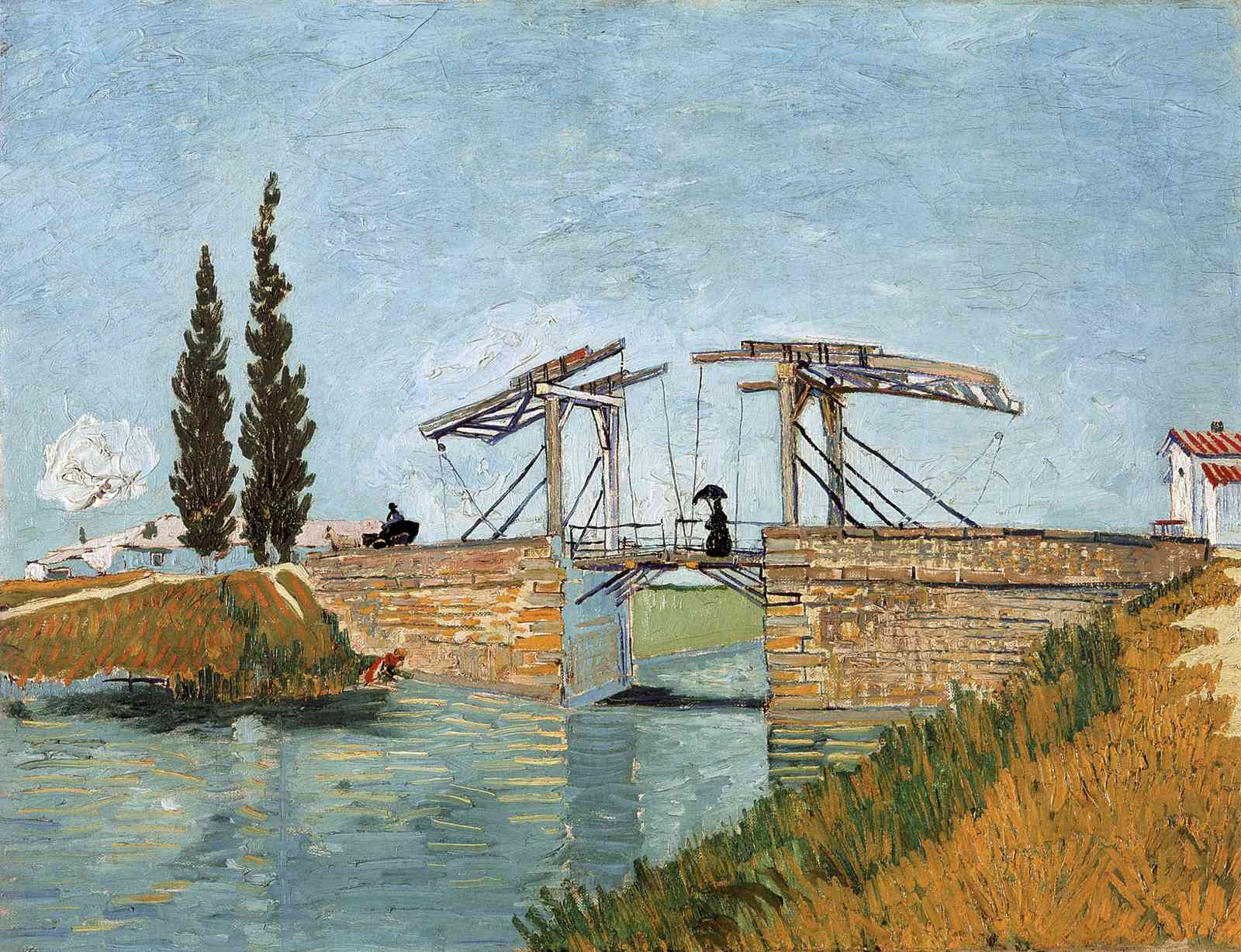 Van Gogh Bridge View Wall Art