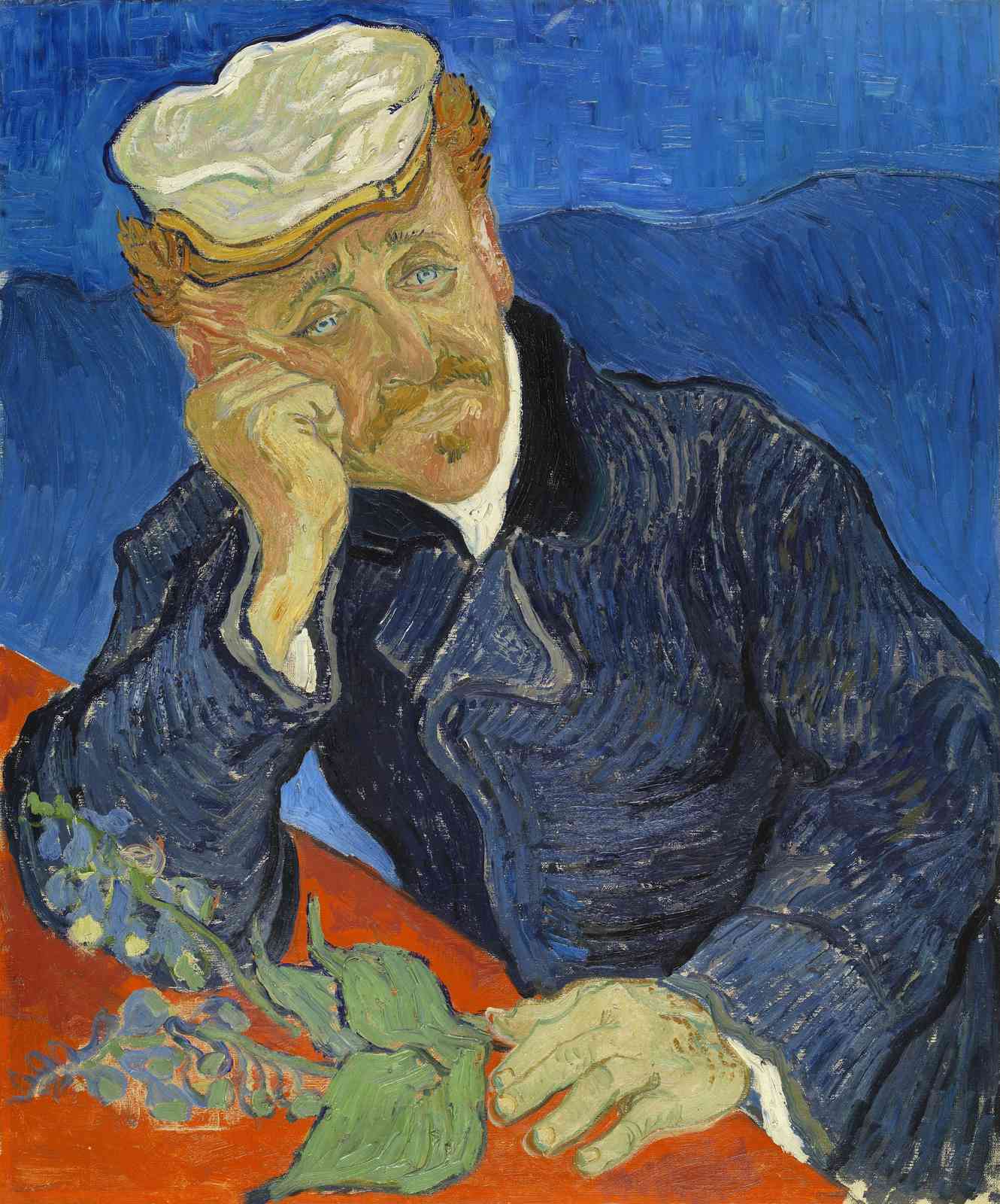 Van Gogh Portrait Wall Art - Post-Impressionist Art