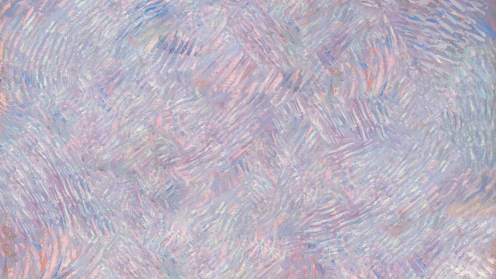 Soft Pastel Abstract Strokes Wall Art
