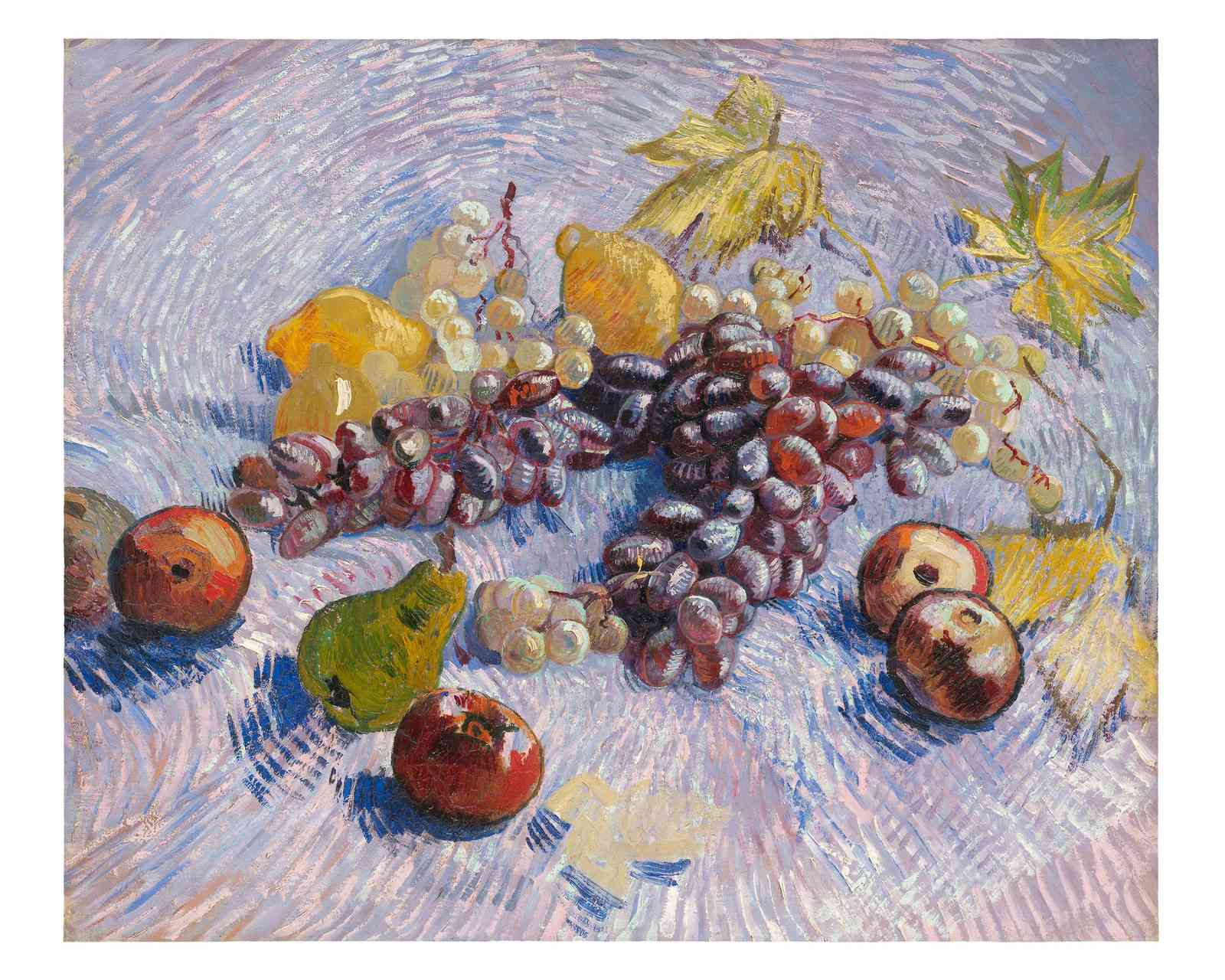 Vibrant Fruit Still Life Impressionist Wall Art