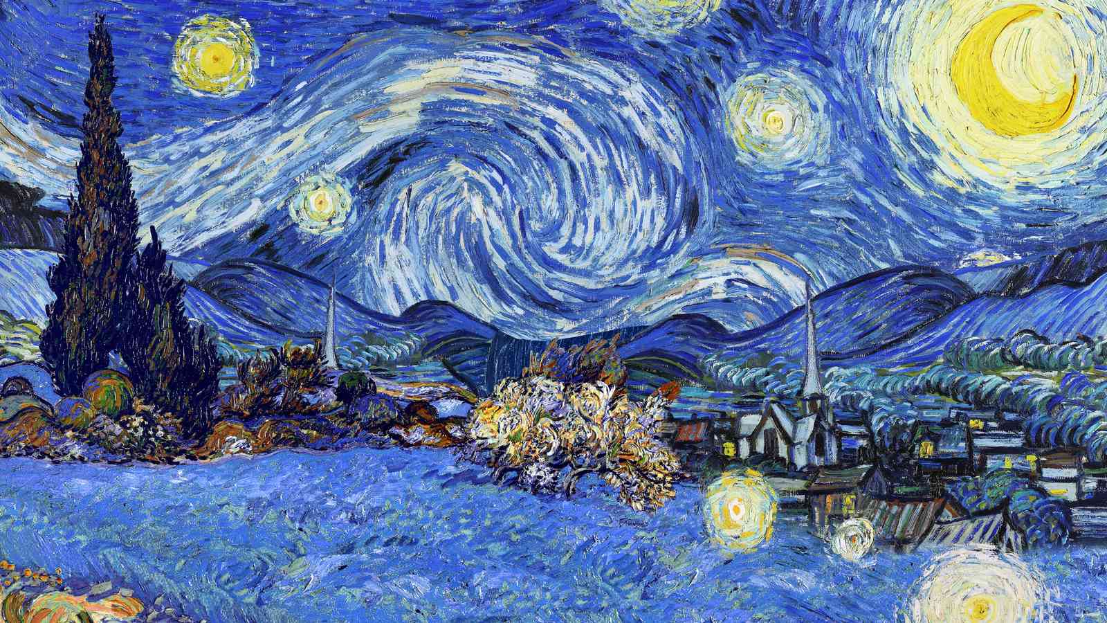 Vincent Van Gogh Starry Night Wall Art