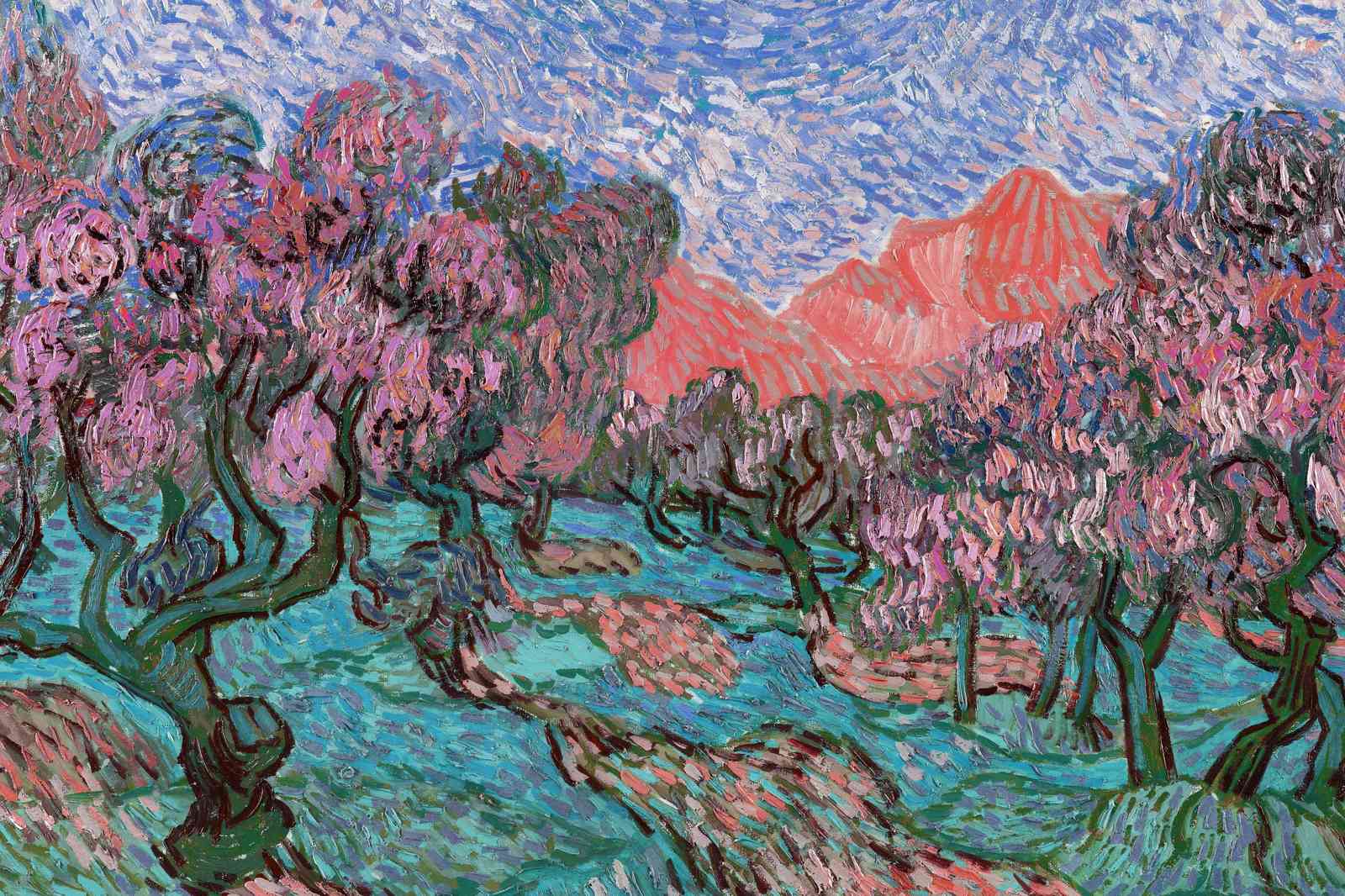 Van Gogh Almond Blossom Vibrant Wall Art