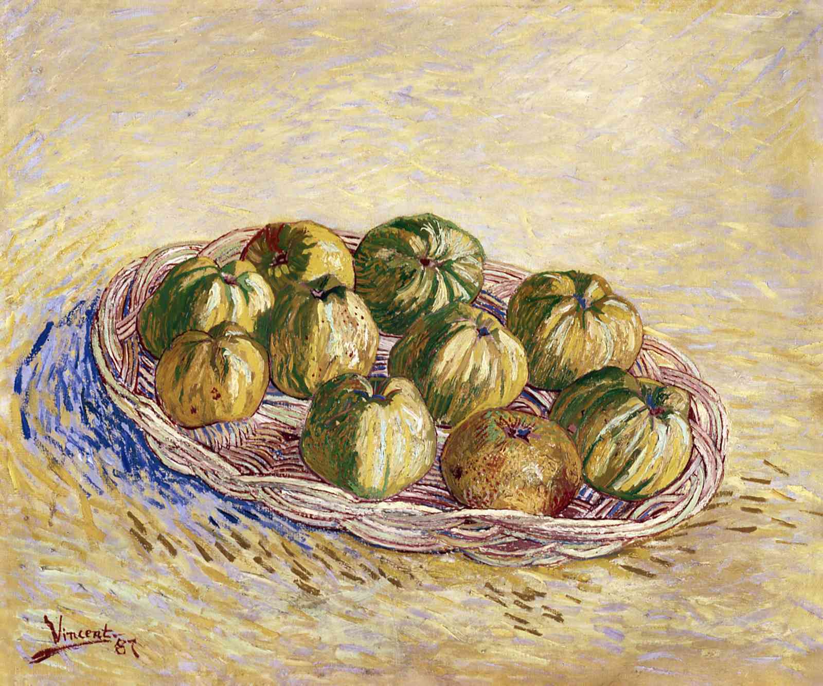 Van Gogh Basket of Quinces Wall Art