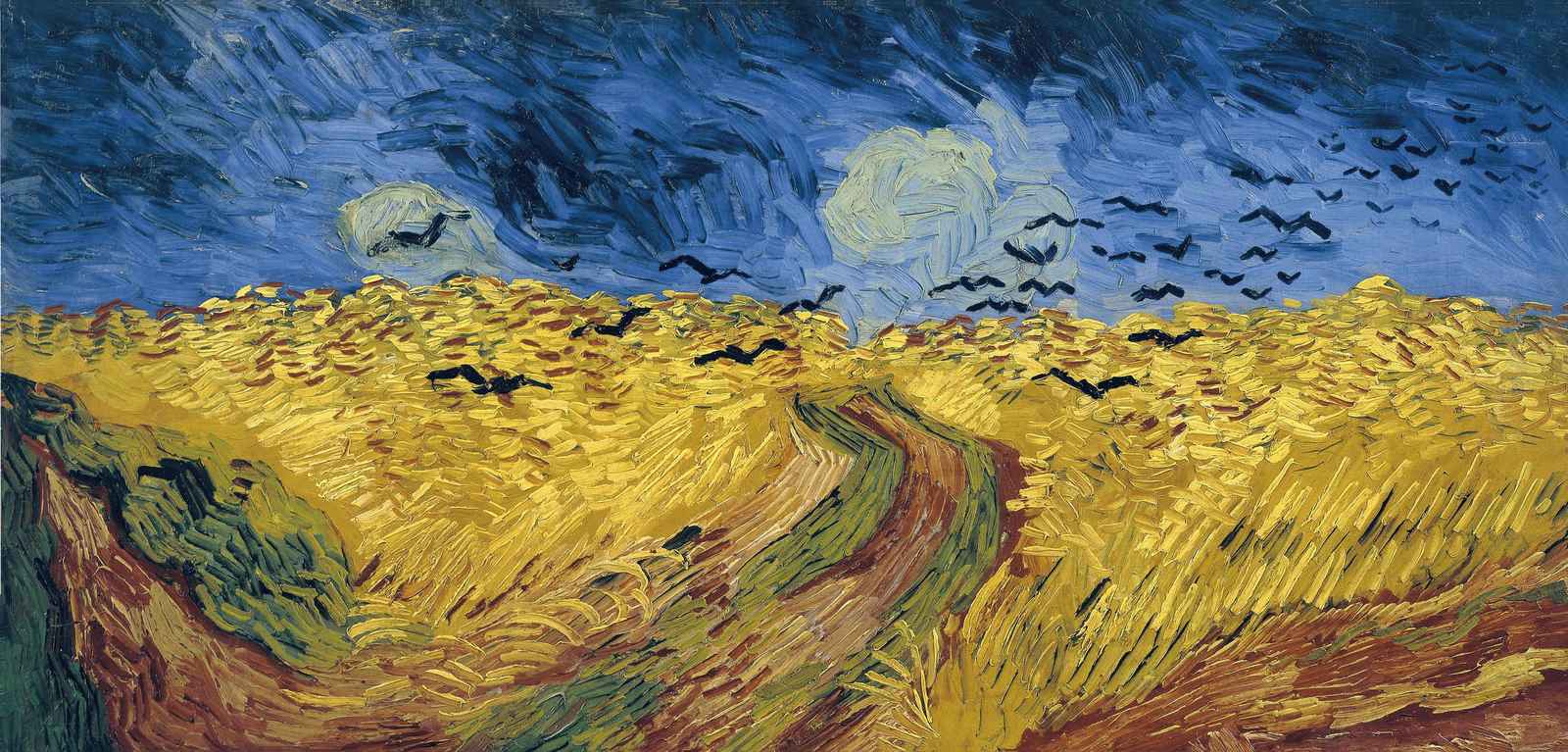 Van Gogh Wheatfield with Crows Wall Art