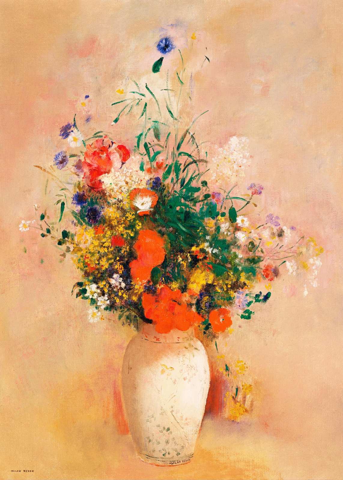 Vibrant Wildflower Bouquet Wall Art