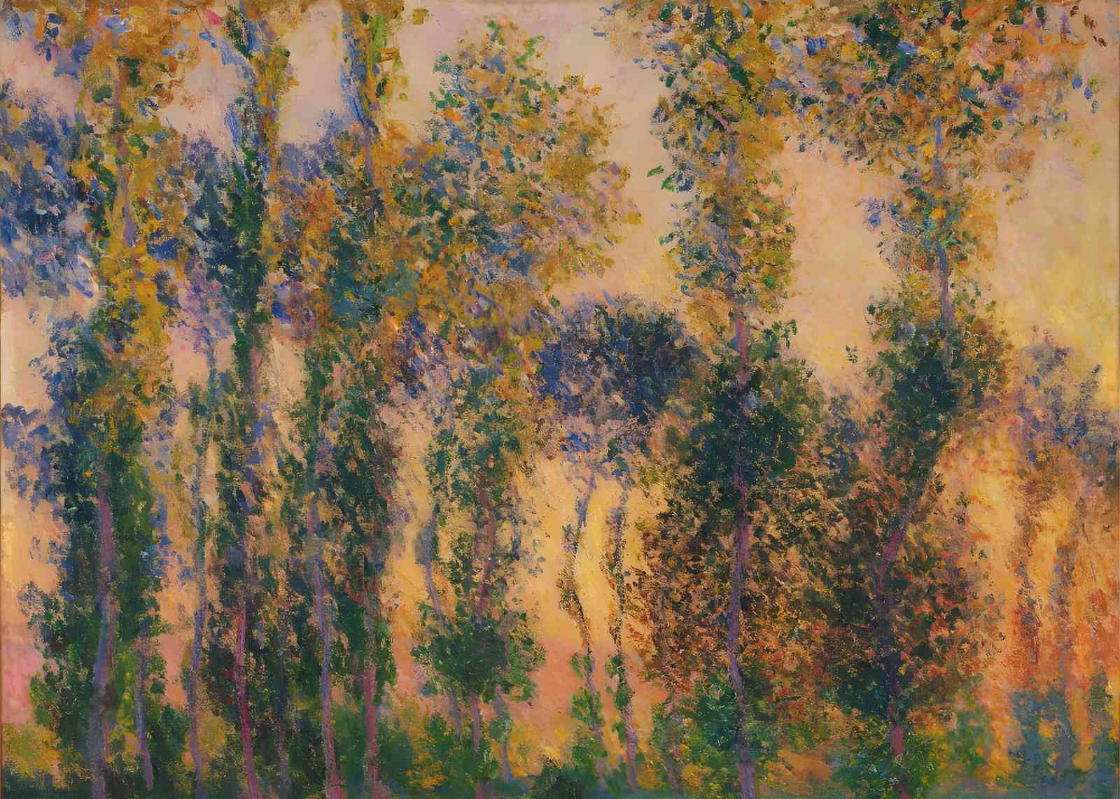 Impressionist Trees Wall Art
