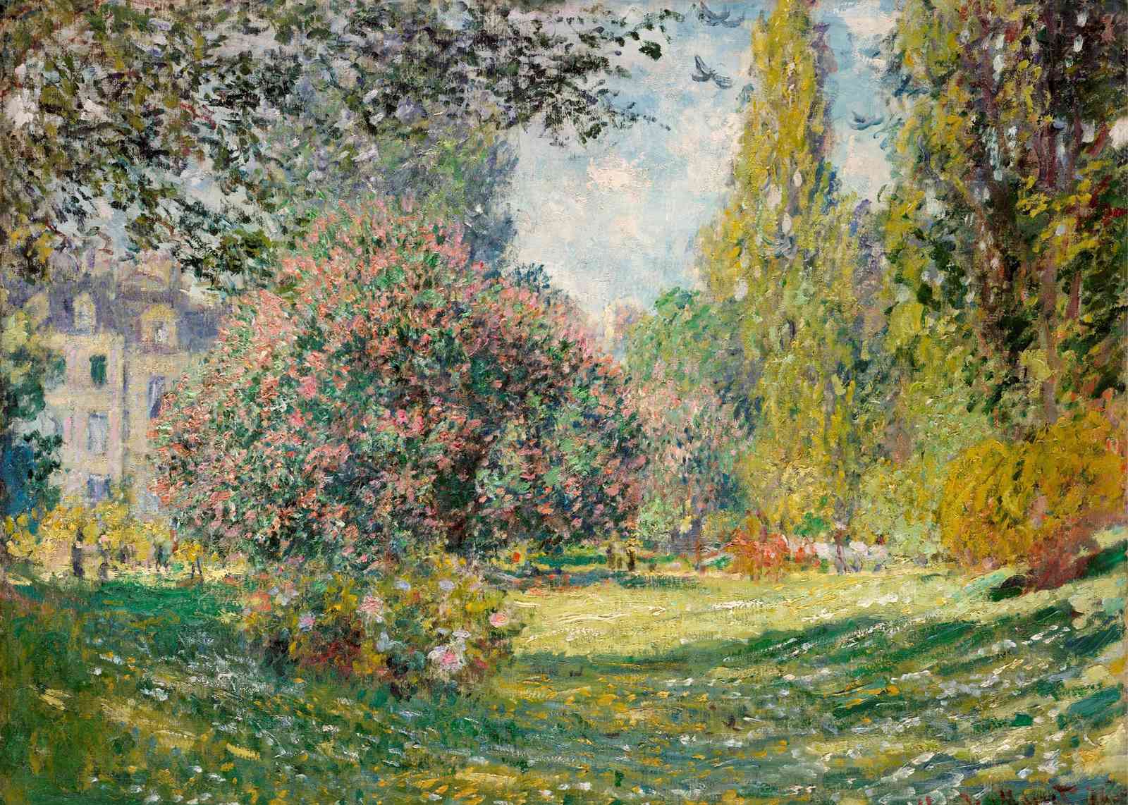 Monet Garden Serenity Wall Art