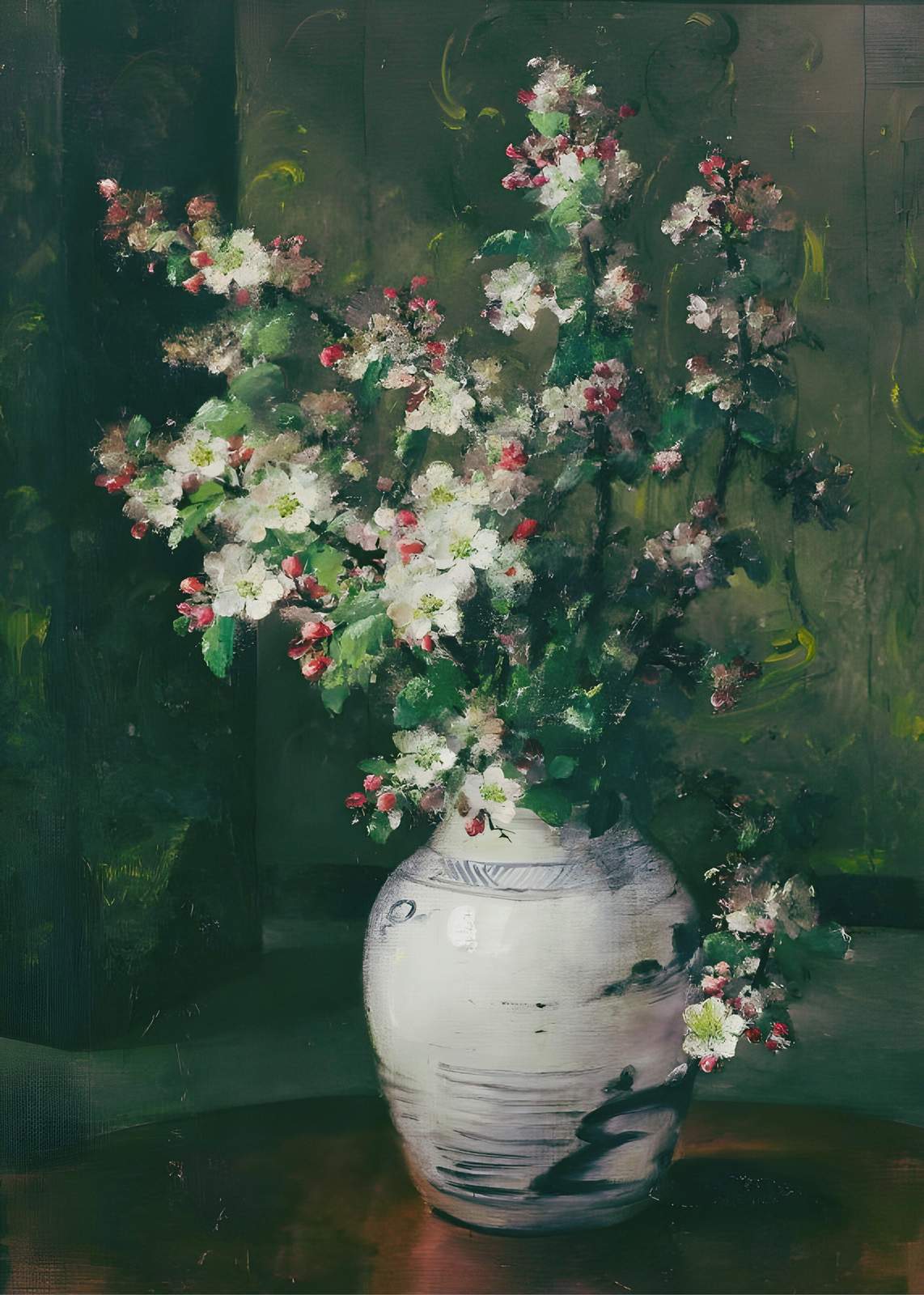 Elegant Blossom Still Life Wall Art