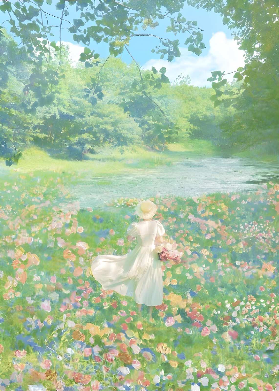 Enchanting Garden Escape Wall Art