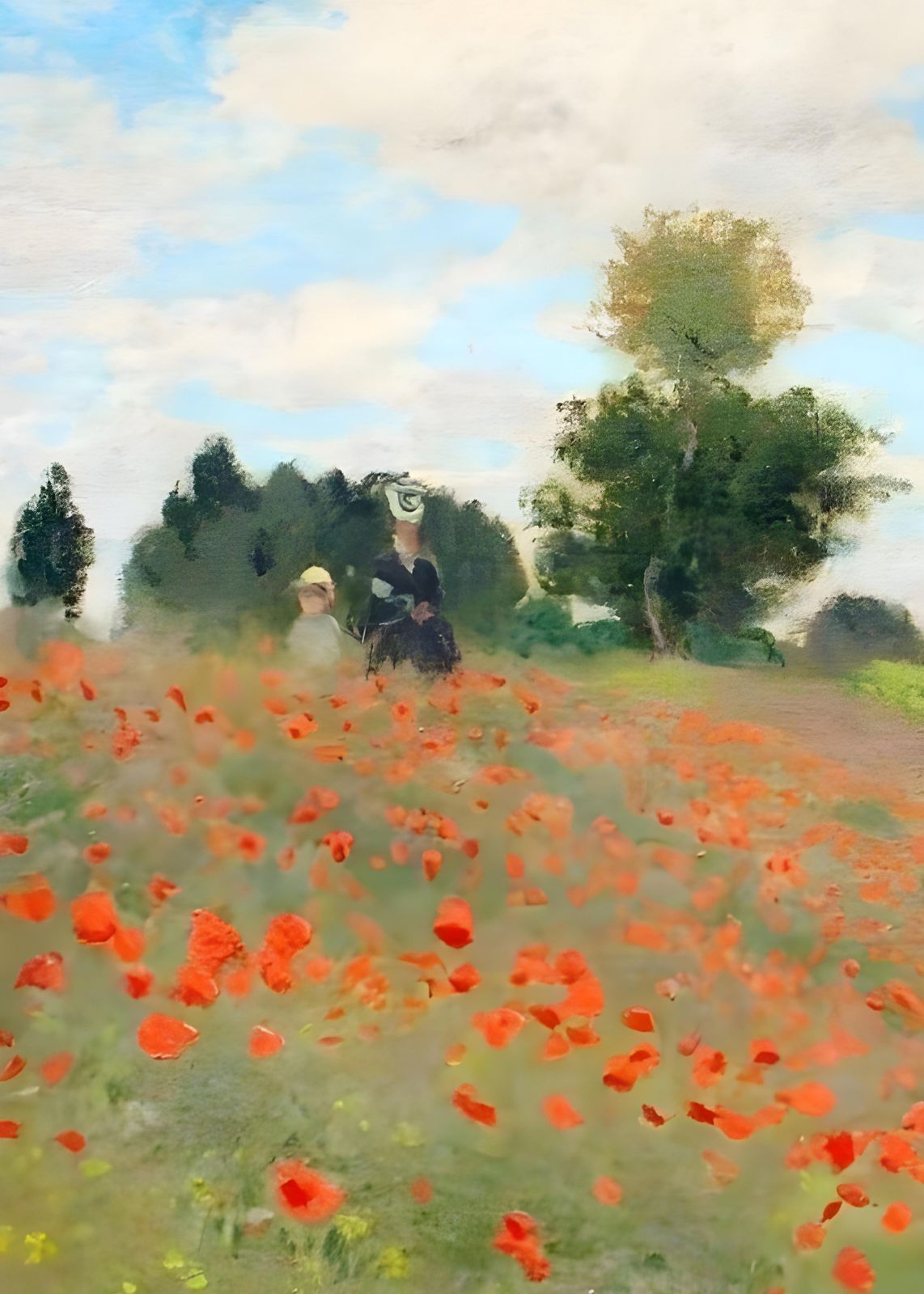 Poppy Field Dreamscape Wall Art